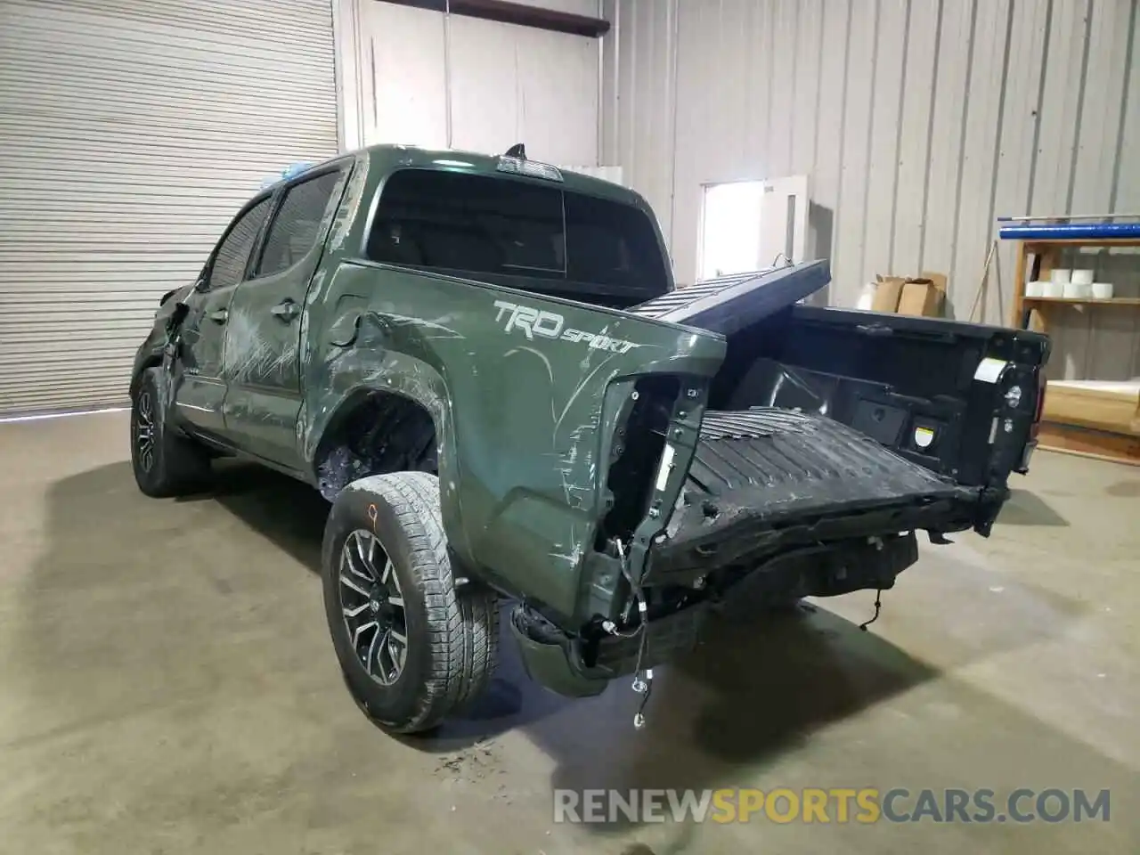 3 Photograph of a damaged car 5TFAZ5CN5MX105502 TOYOTA TACOMA 2021