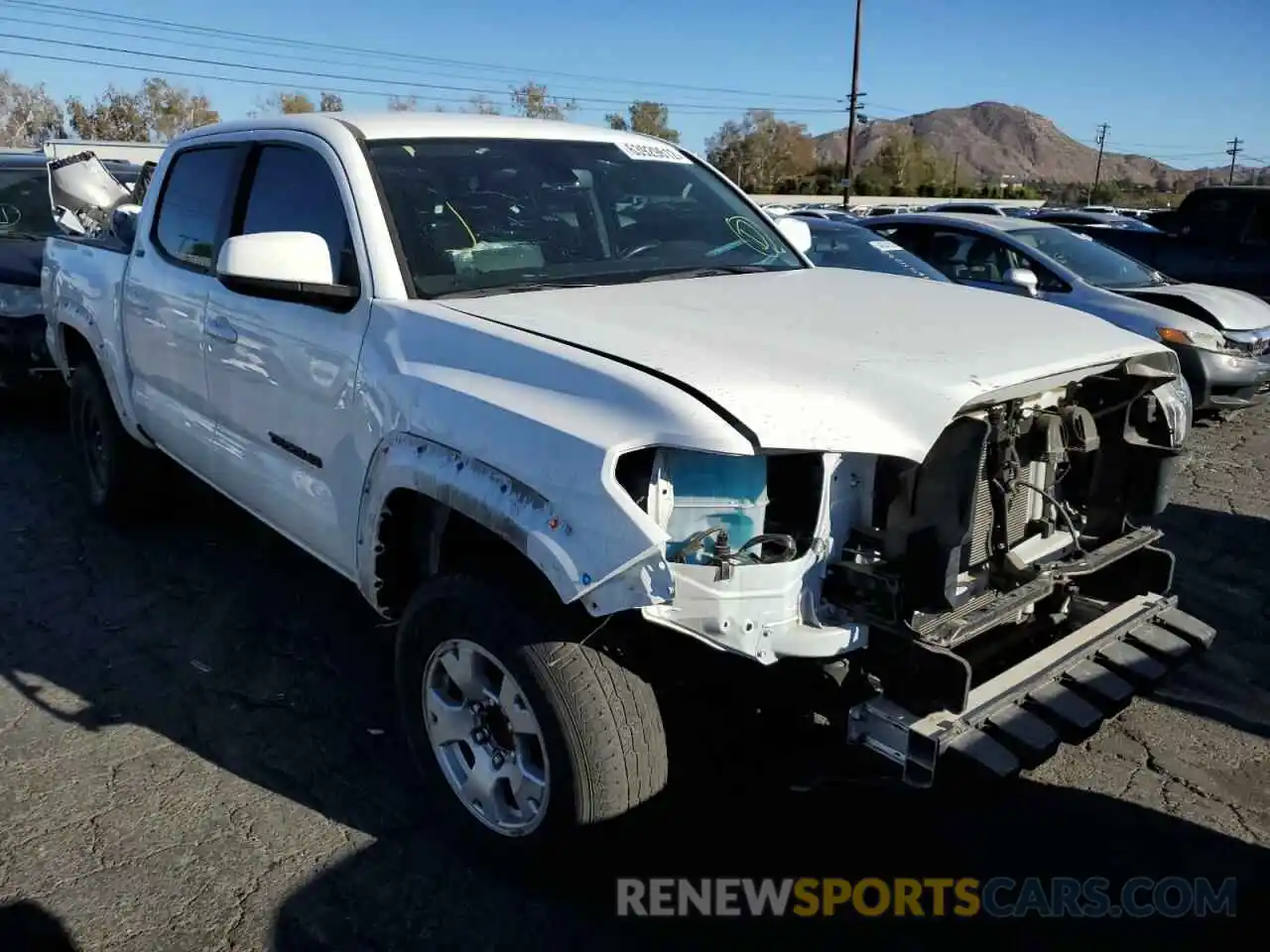 1 Photograph of a damaged car 5TFAZ5CN5MX105905 TOYOTA TACOMA 2021