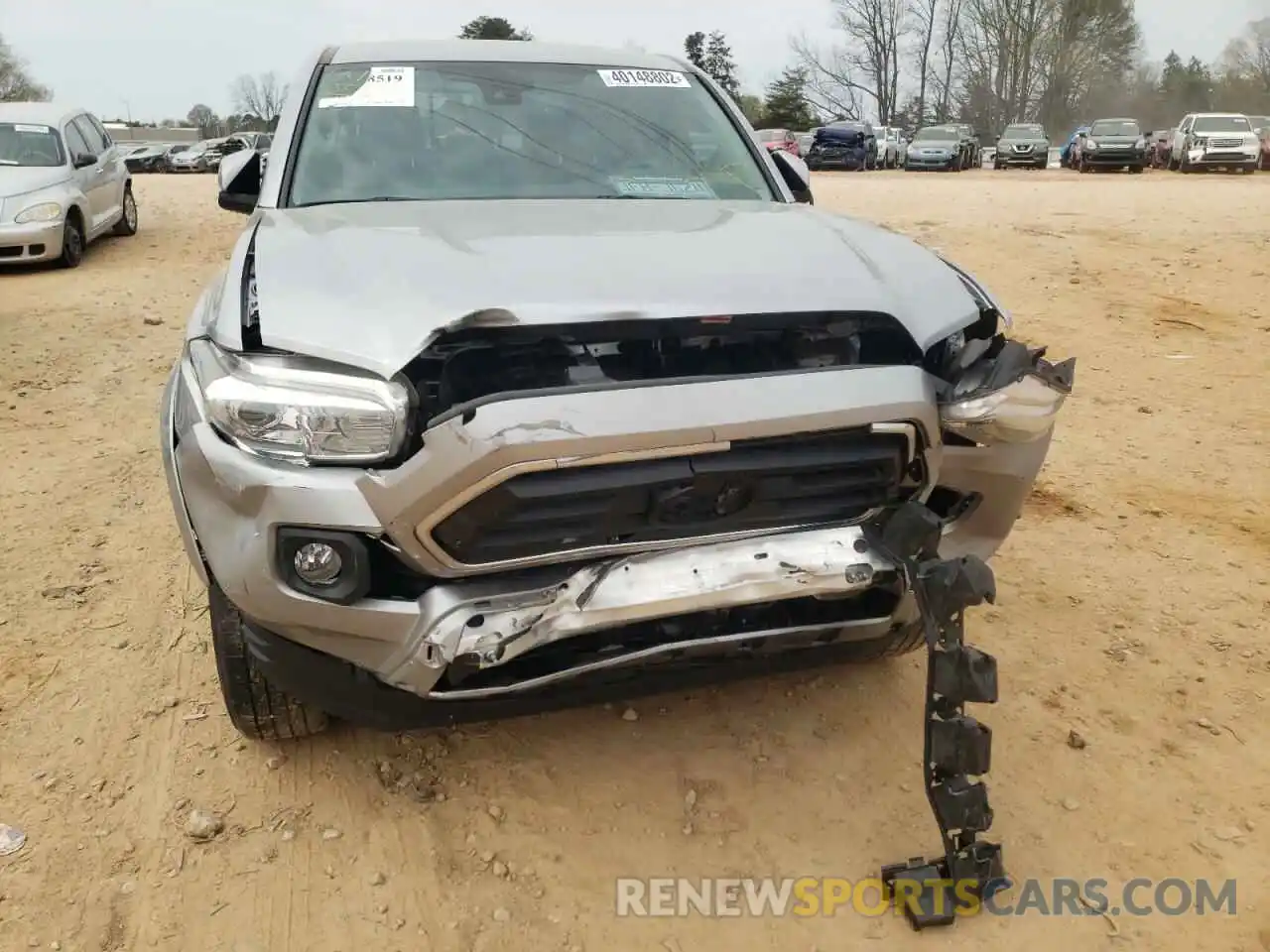 9 Photograph of a damaged car 5TFAZ5CN5MX108710 TOYOTA TACOMA 2021