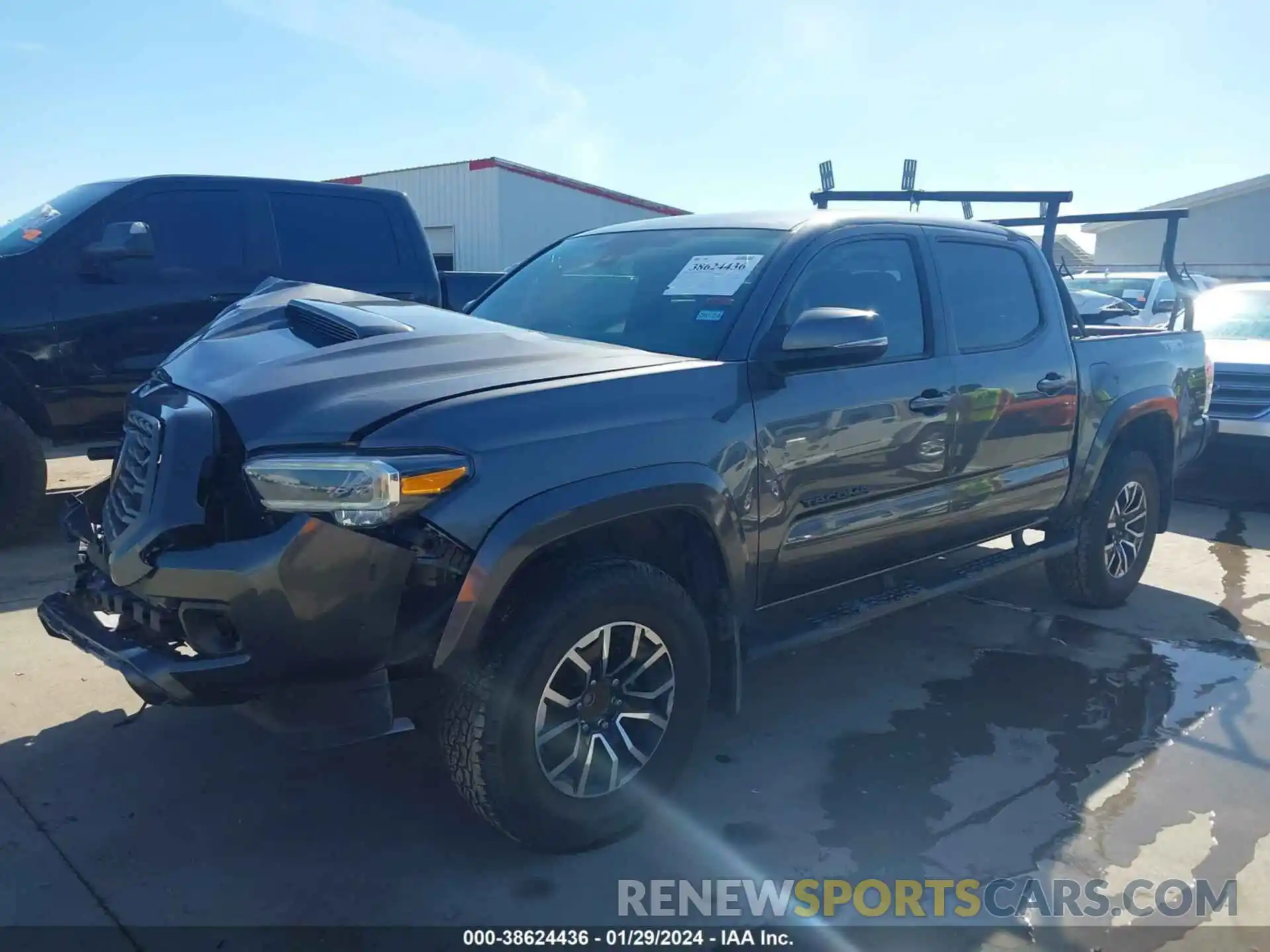 2 Photograph of a damaged car 5TFAZ5CN5MX110862 TOYOTA TACOMA 2021