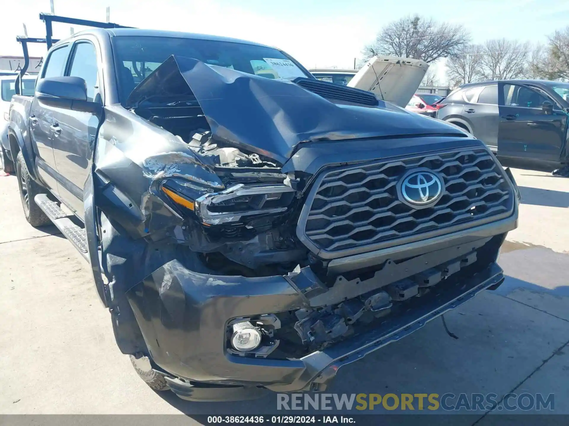 6 Photograph of a damaged car 5TFAZ5CN5MX110862 TOYOTA TACOMA 2021