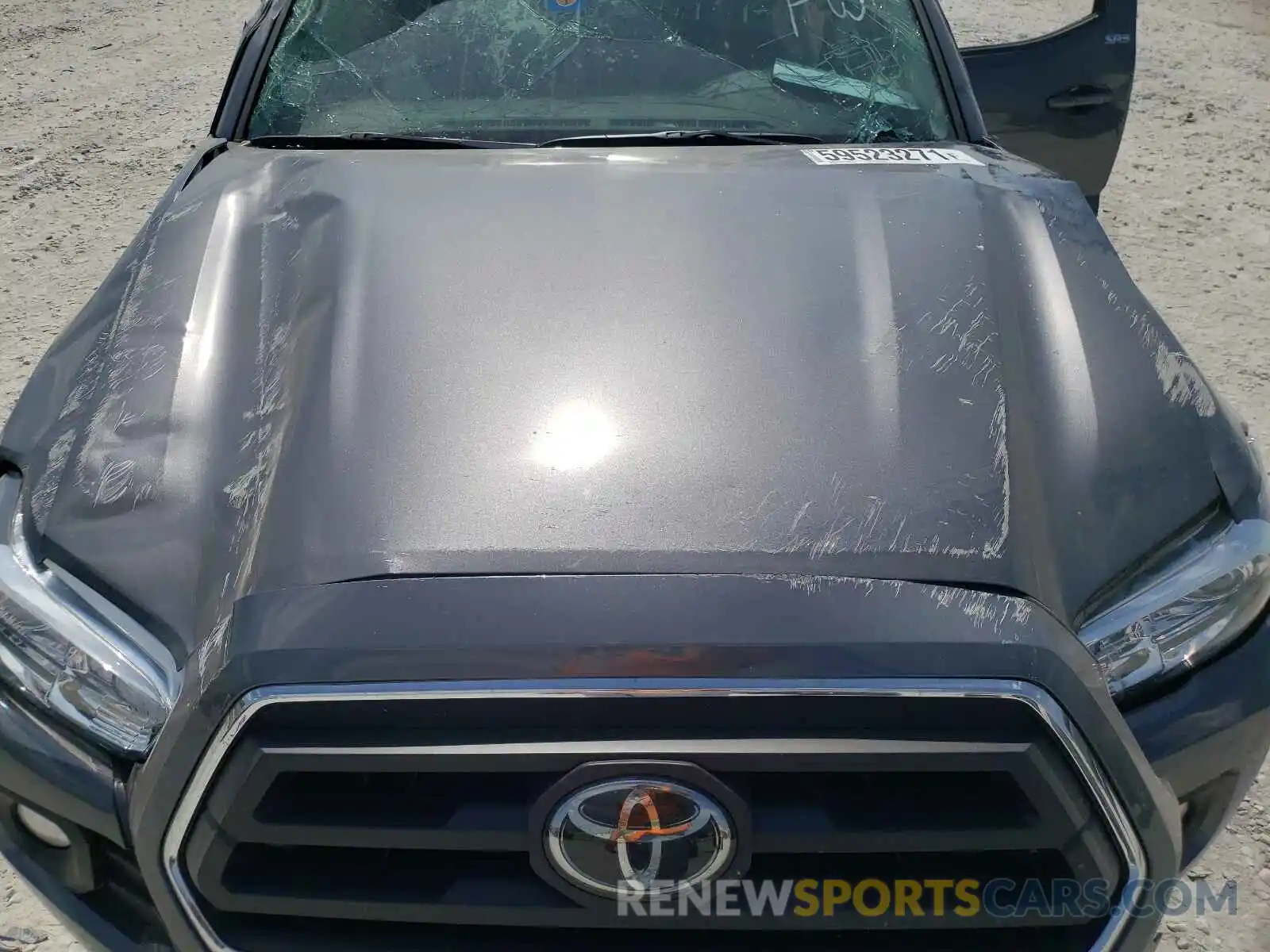 7 Photograph of a damaged car 5TFAZ5CN5MX115561 TOYOTA TACOMA 2021