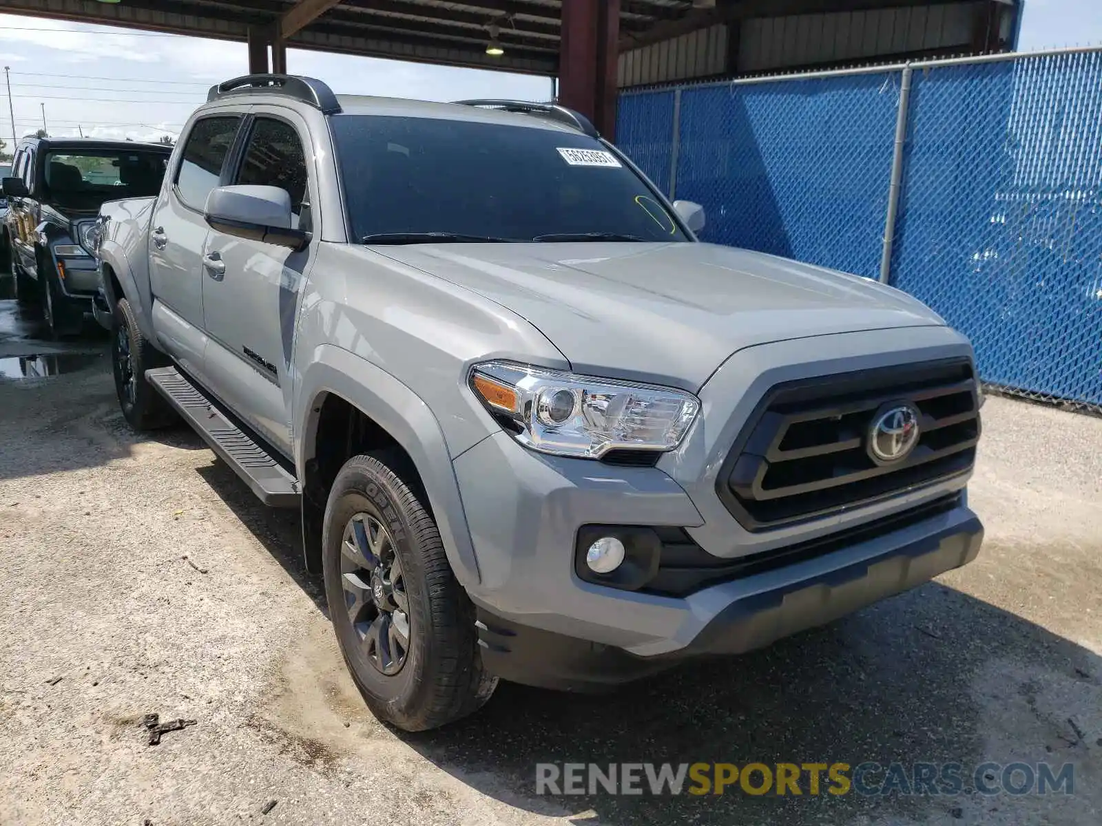 1 Photograph of a damaged car 5TFAZ5CN6MX099502 TOYOTA TACOMA 2021