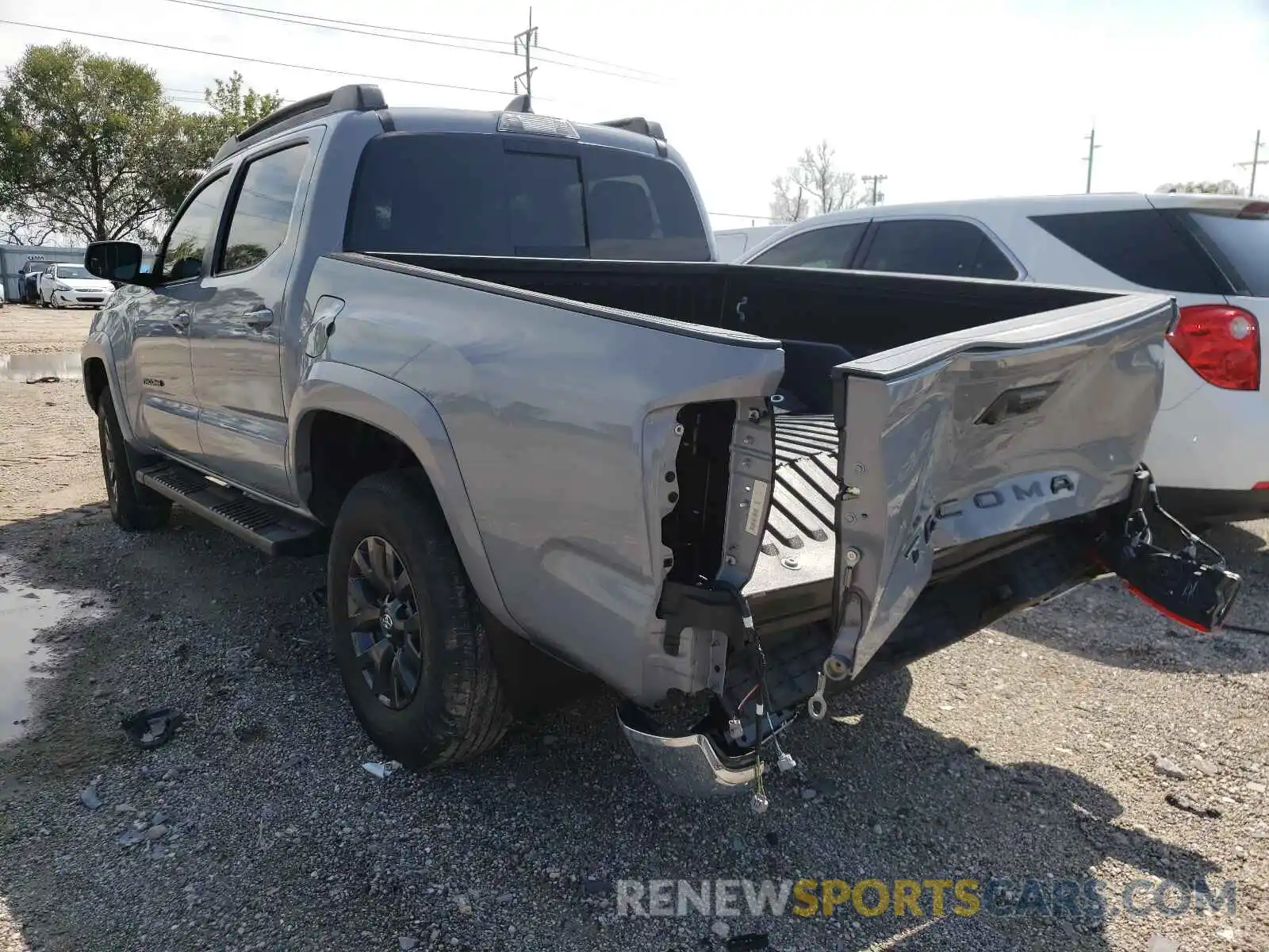 3 Photograph of a damaged car 5TFAZ5CN6MX099502 TOYOTA TACOMA 2021