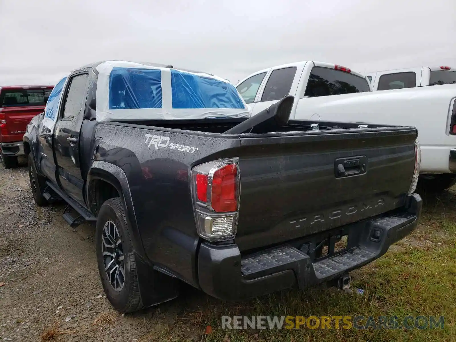 3 Photograph of a damaged car 5TFAZ5CN6MX101149 TOYOTA TACOMA 2021