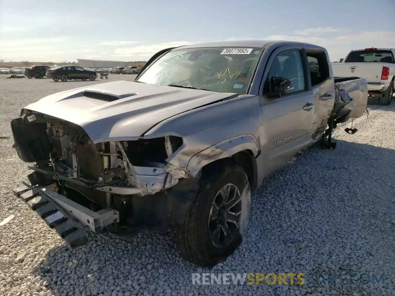 2 Photograph of a damaged car 5TFAZ5CN6MX101233 TOYOTA TACOMA 2021