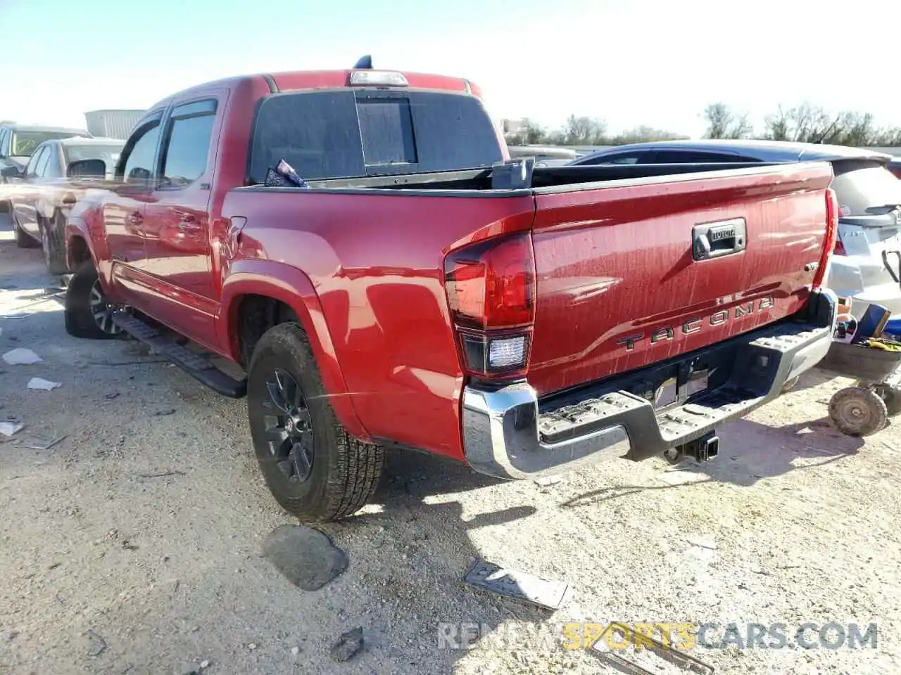 3 Photograph of a damaged car 5TFAZ5CN6MX105959 TOYOTA TACOMA 2021