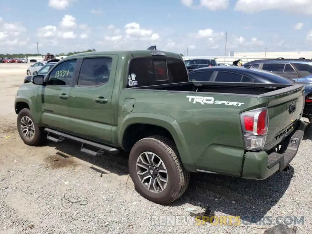 3 Photograph of a damaged car 5TFAZ5CN6MX111180 TOYOTA TACOMA 2021