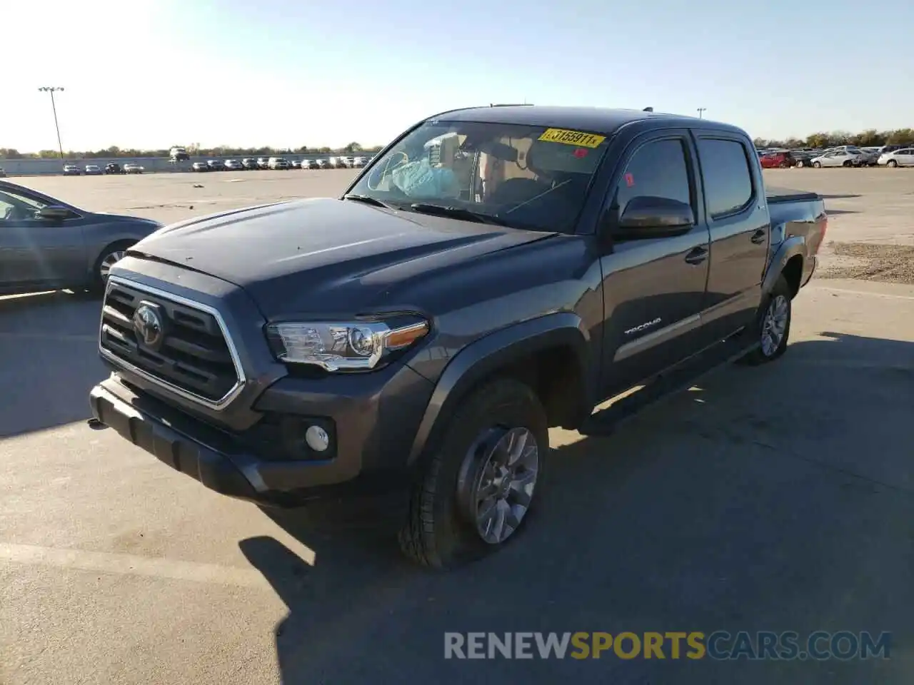 2 Photograph of a damaged car 5TFAZ5CN7JX062678 TOYOTA TACOMA 2021