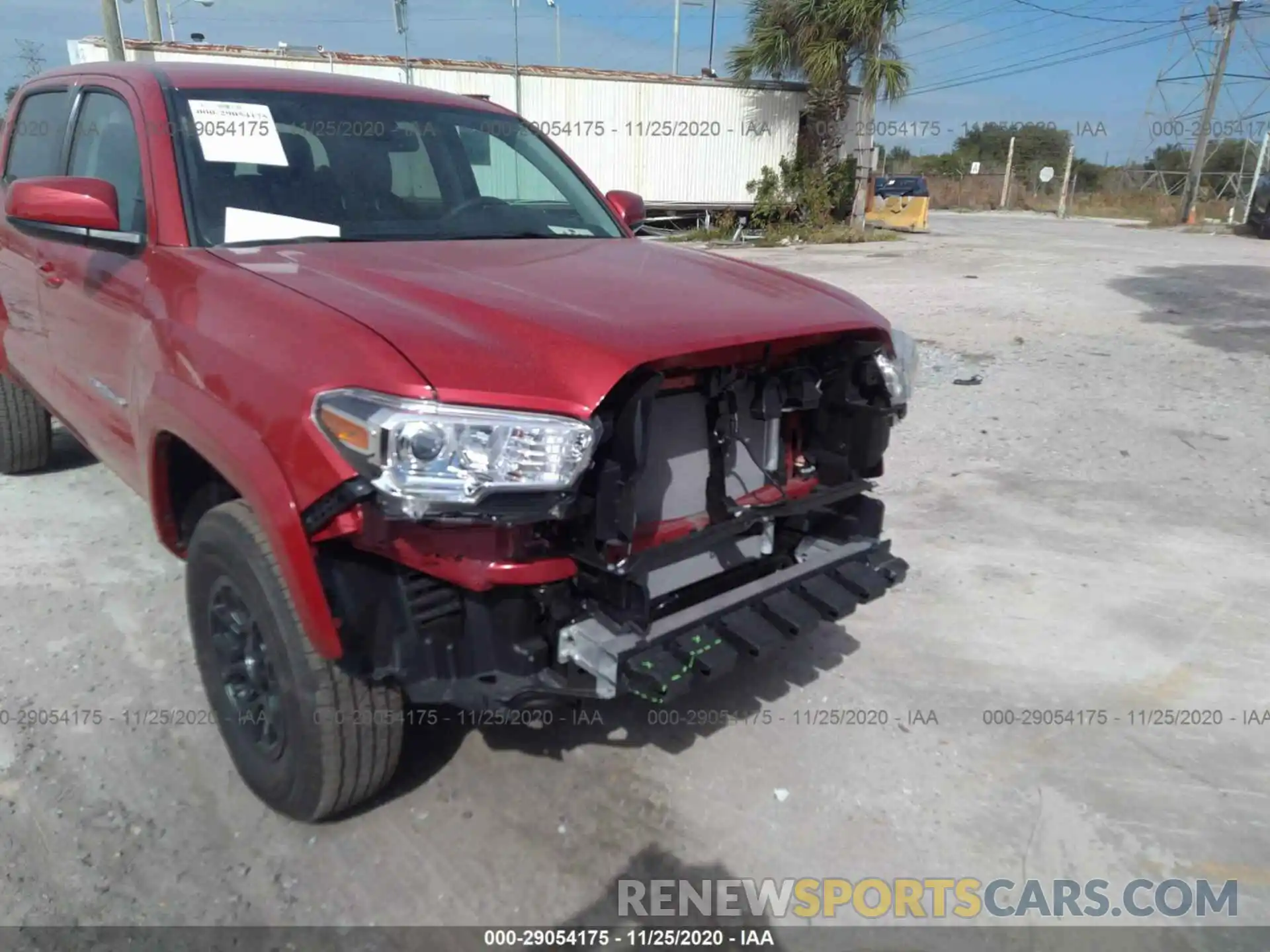 6 Photograph of a damaged car 5TFAZ5CN7MX095457 TOYOTA TACOMA 2021