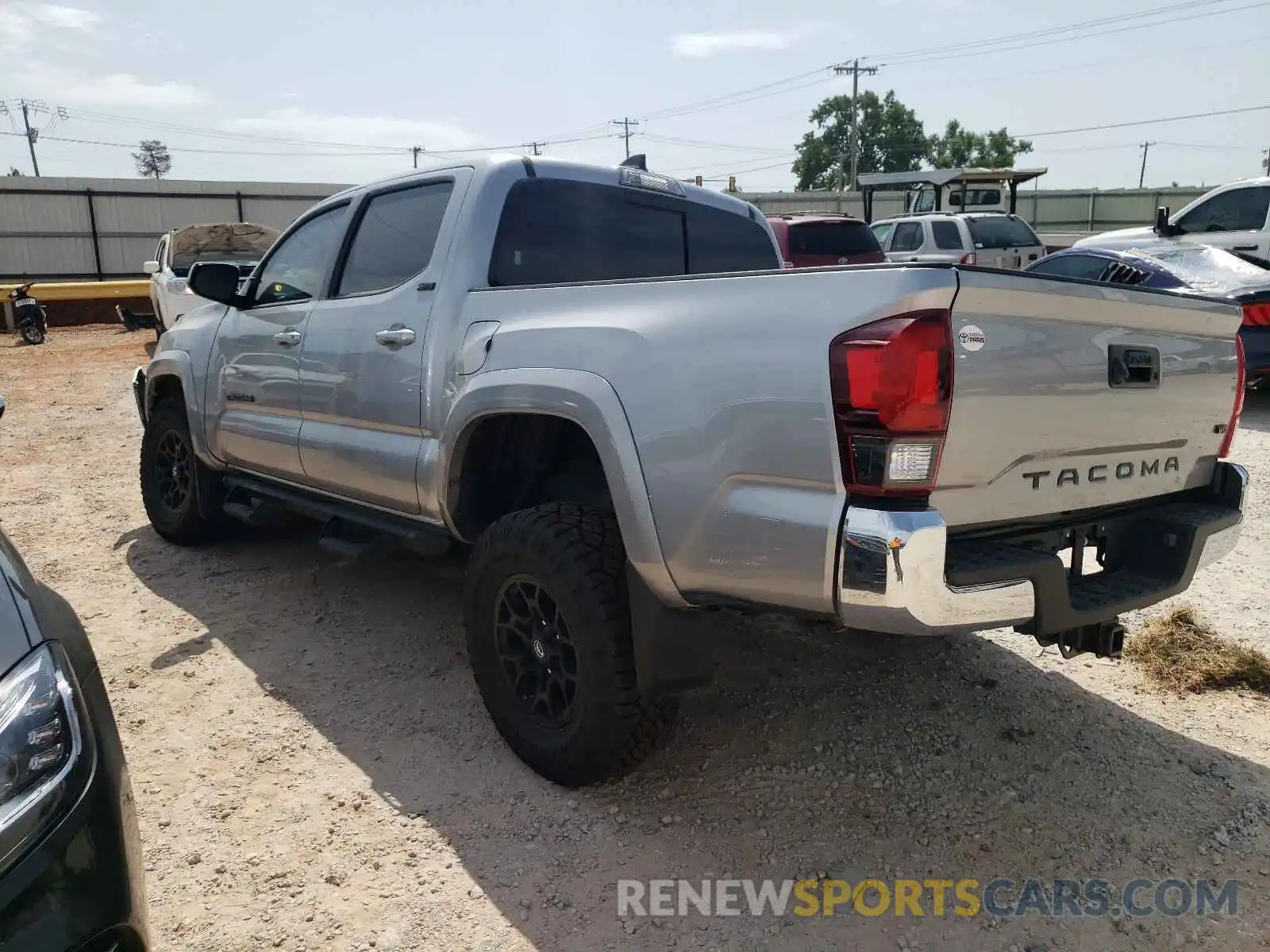 3 Photograph of a damaged car 5TFAZ5CN7MX097404 TOYOTA TACOMA 2021