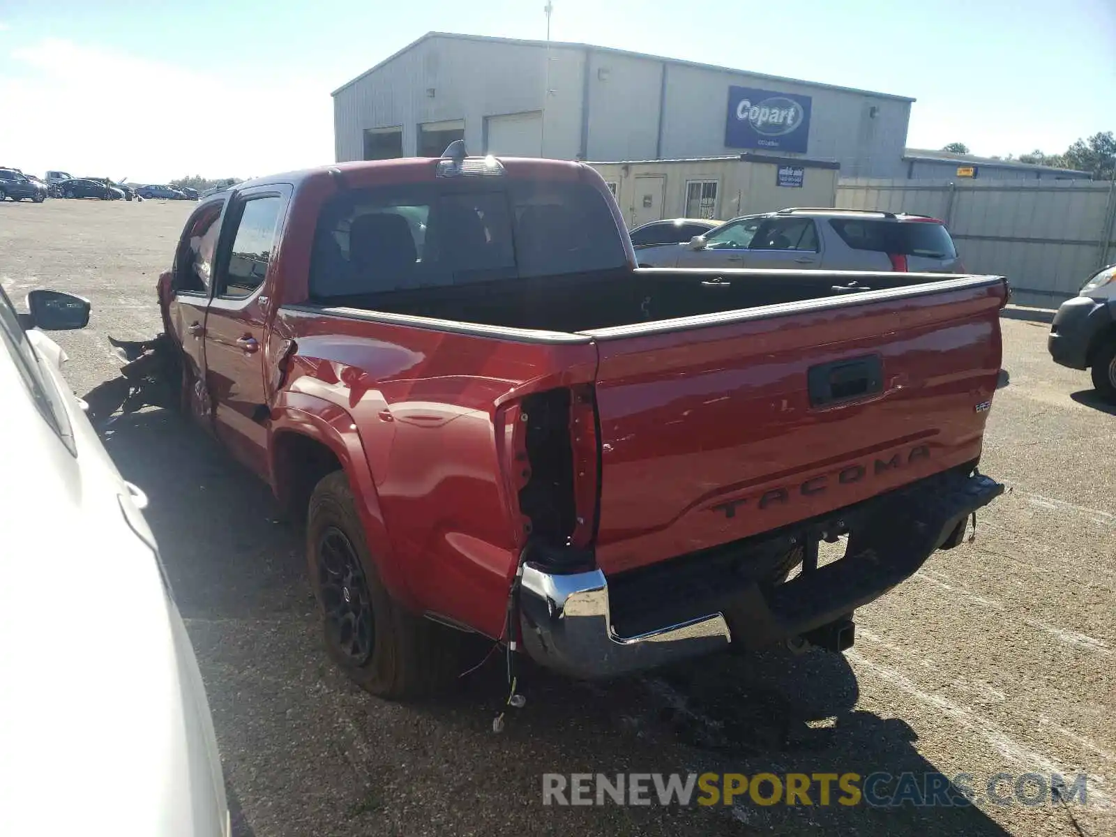 3 Photograph of a damaged car 5TFAZ5CN7MX099492 TOYOTA TACOMA 2021