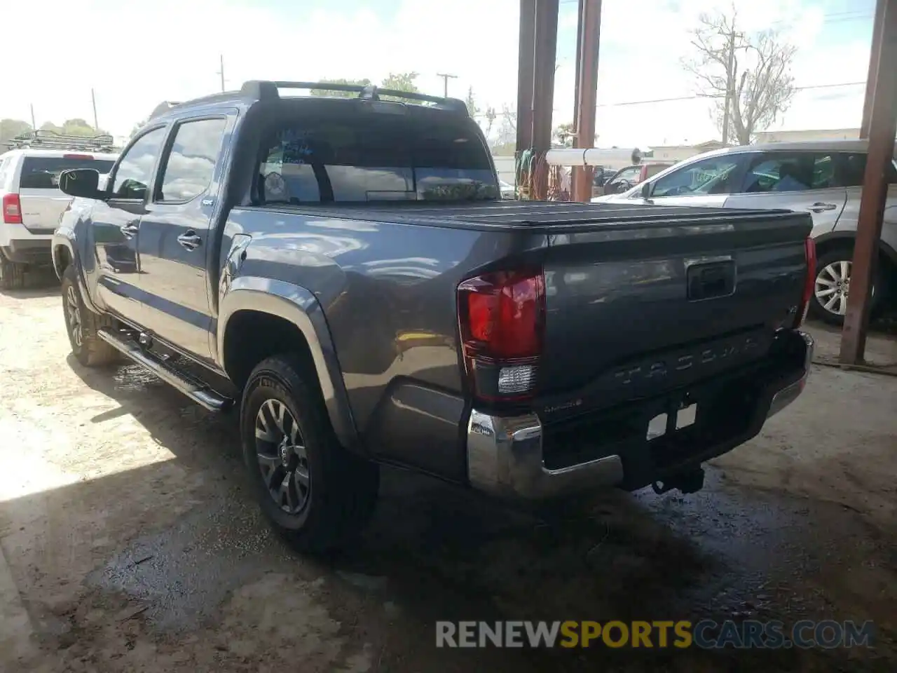 3 Photograph of a damaged car 5TFAZ5CN7MX100107 TOYOTA TACOMA 2021