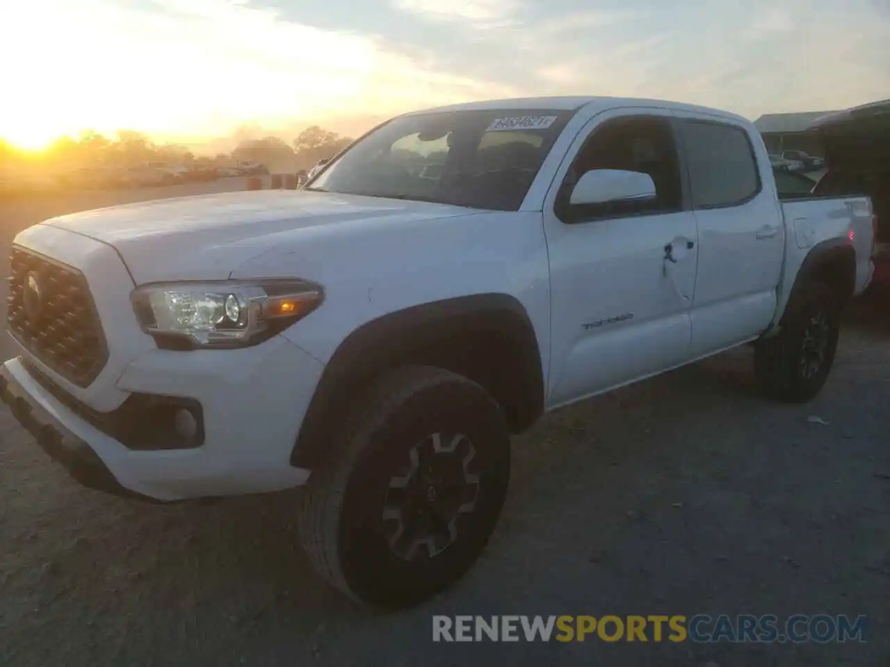 2 Photograph of a damaged car 5TFAZ5CN7MX101192 TOYOTA TACOMA 2021