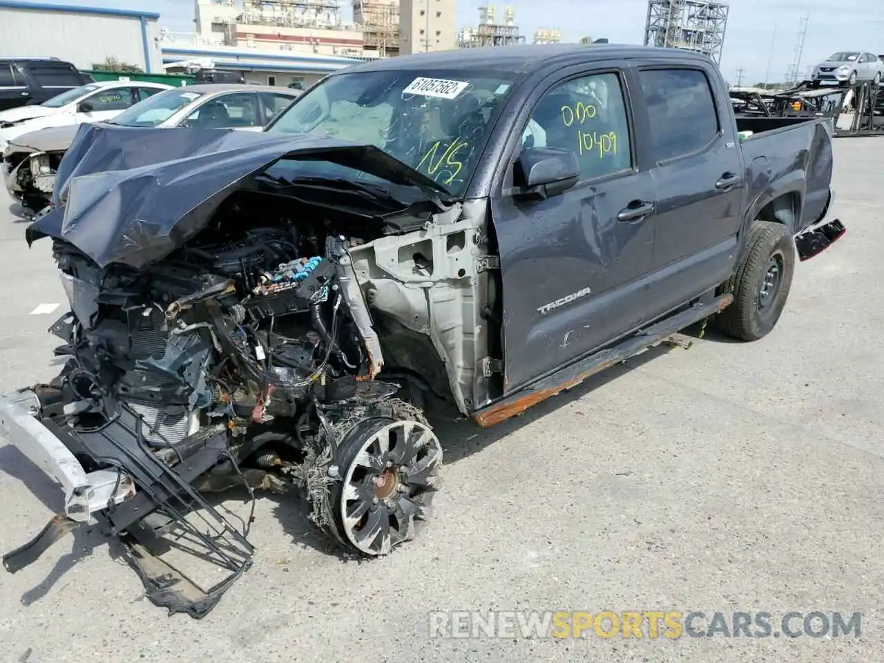 9 Фотография поврежденного автомобиля 5TFAZ5CN7MX105467 TOYOTA TACOMA 2021