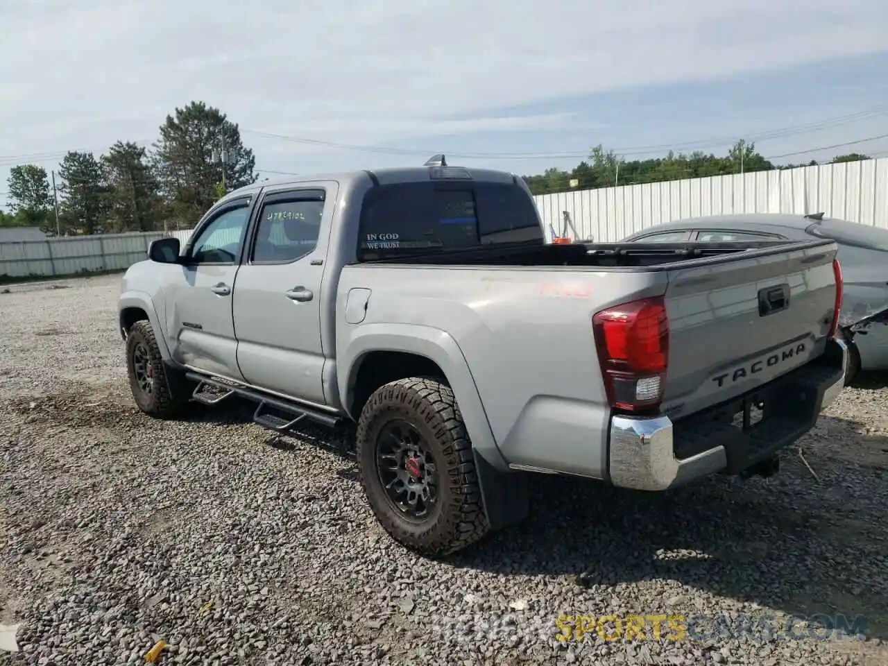 3 Photograph of a damaged car 5TFAZ5CN7MX107154 TOYOTA TACOMA 2021