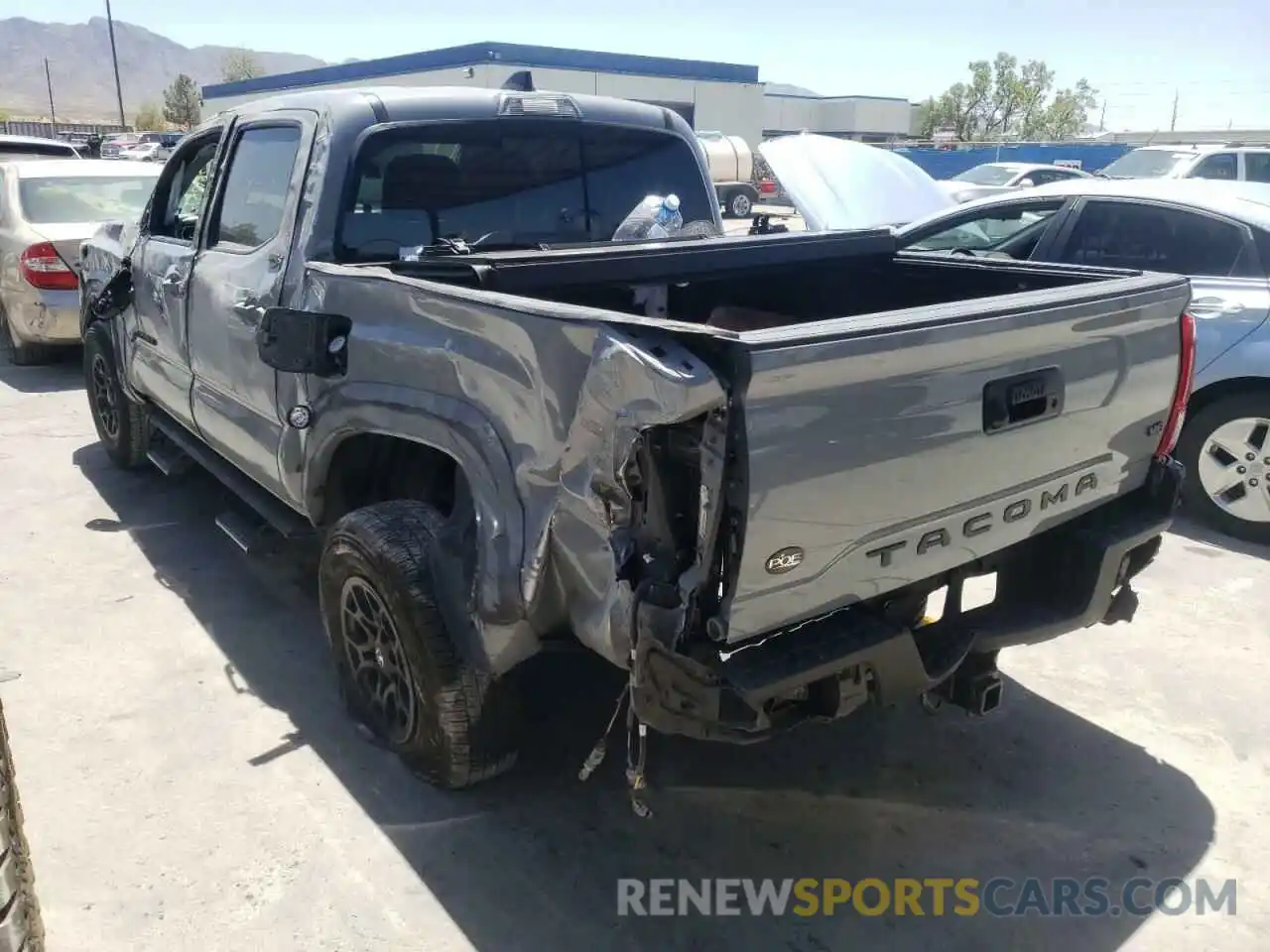 3 Photograph of a damaged car 5TFAZ5CN7MX107204 TOYOTA TACOMA 2021