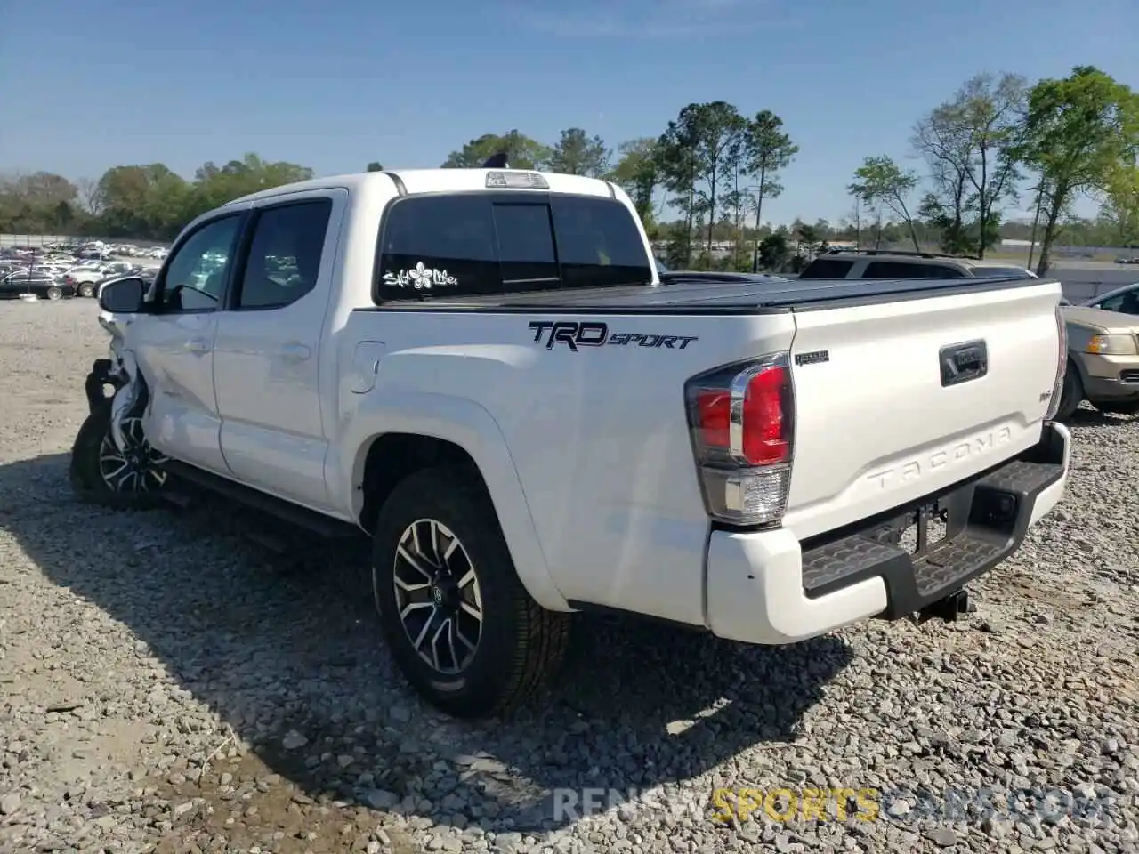 3 Photograph of a damaged car 5TFAZ5CN7MX110023 TOYOTA TACOMA 2021