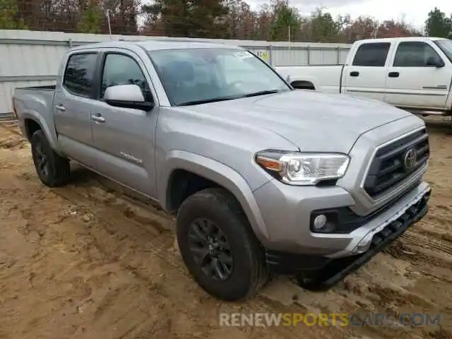 1 Photograph of a damaged car 5TFAZ5CN7MX116825 TOYOTA TACOMA 2021