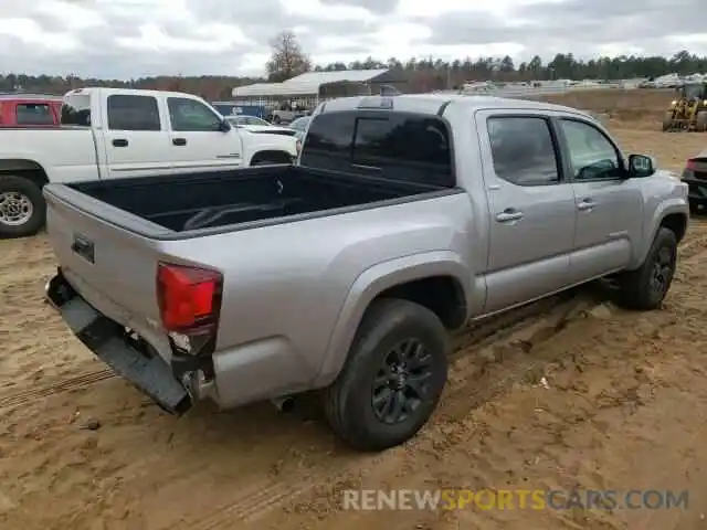 4 Photograph of a damaged car 5TFAZ5CN7MX116825 TOYOTA TACOMA 2021