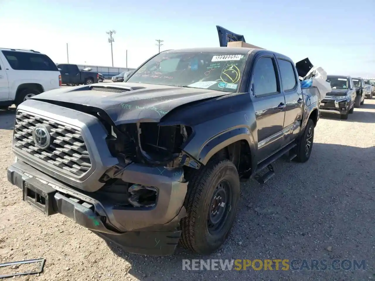 9 Photograph of a damaged car 5TFAZ5CN8MX095225 TOYOTA TACOMA 2021