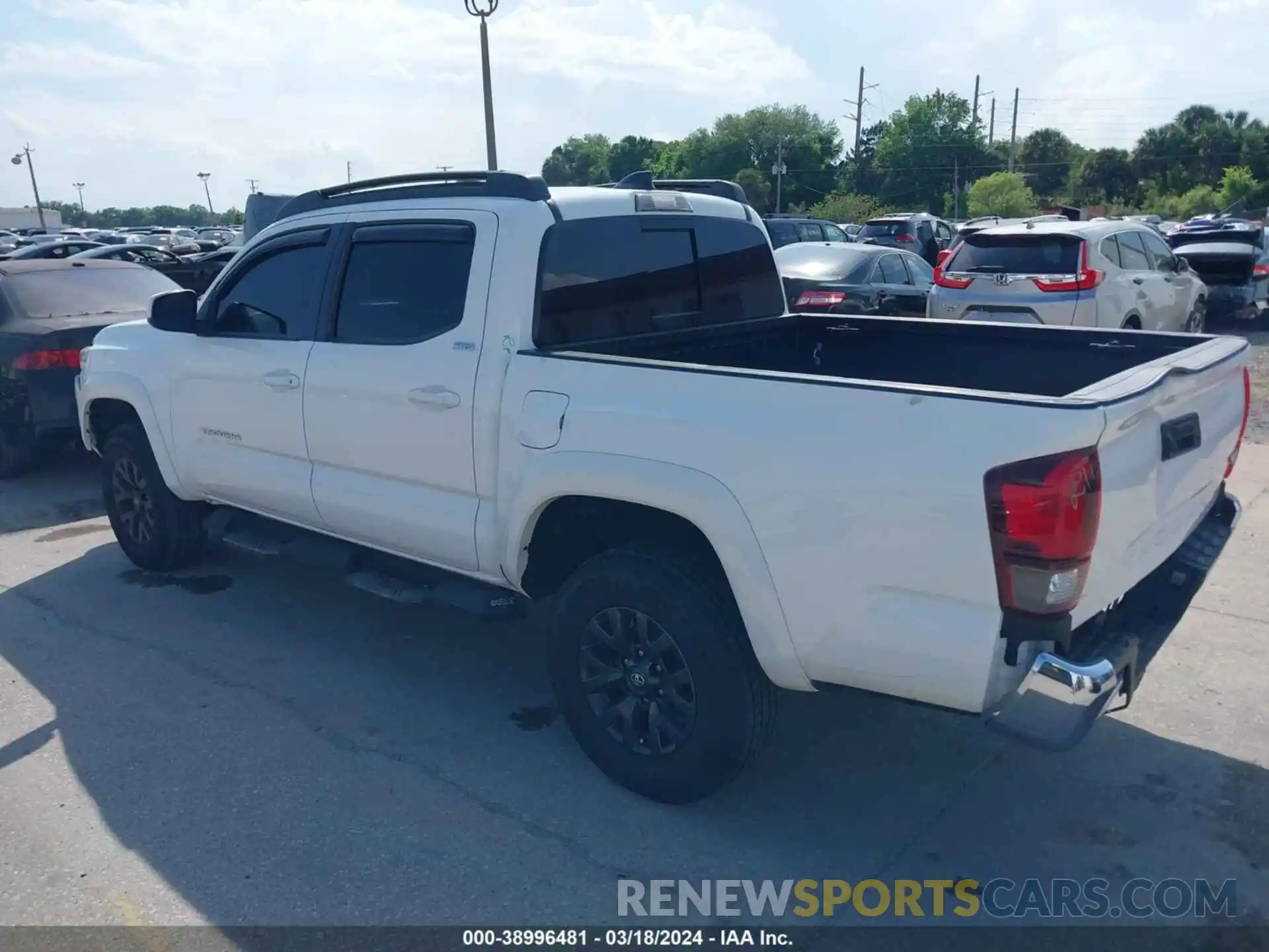 3 Photograph of a damaged car 5TFAZ5CN8MX096813 TOYOTA TACOMA 2021