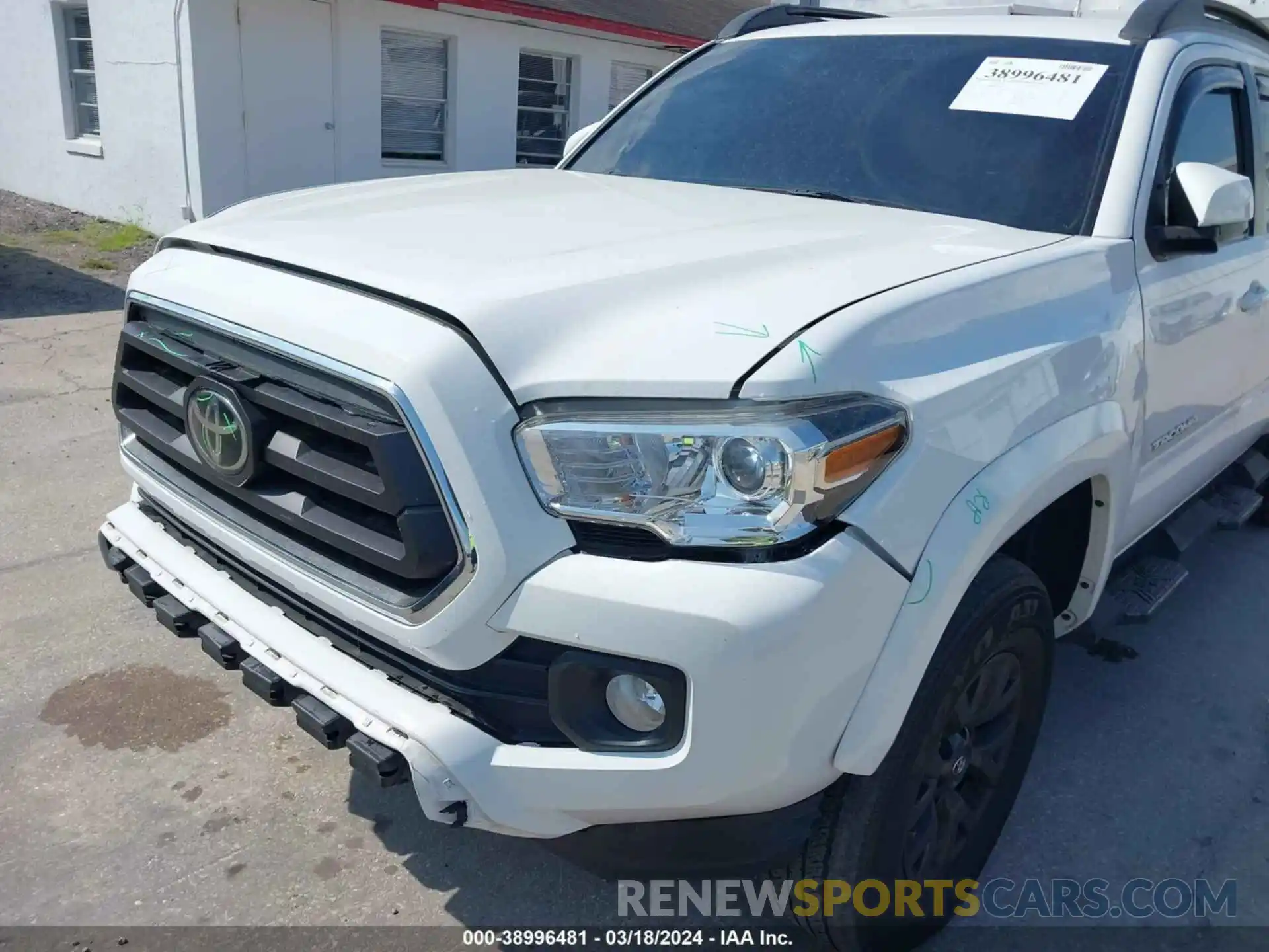 6 Photograph of a damaged car 5TFAZ5CN8MX096813 TOYOTA TACOMA 2021