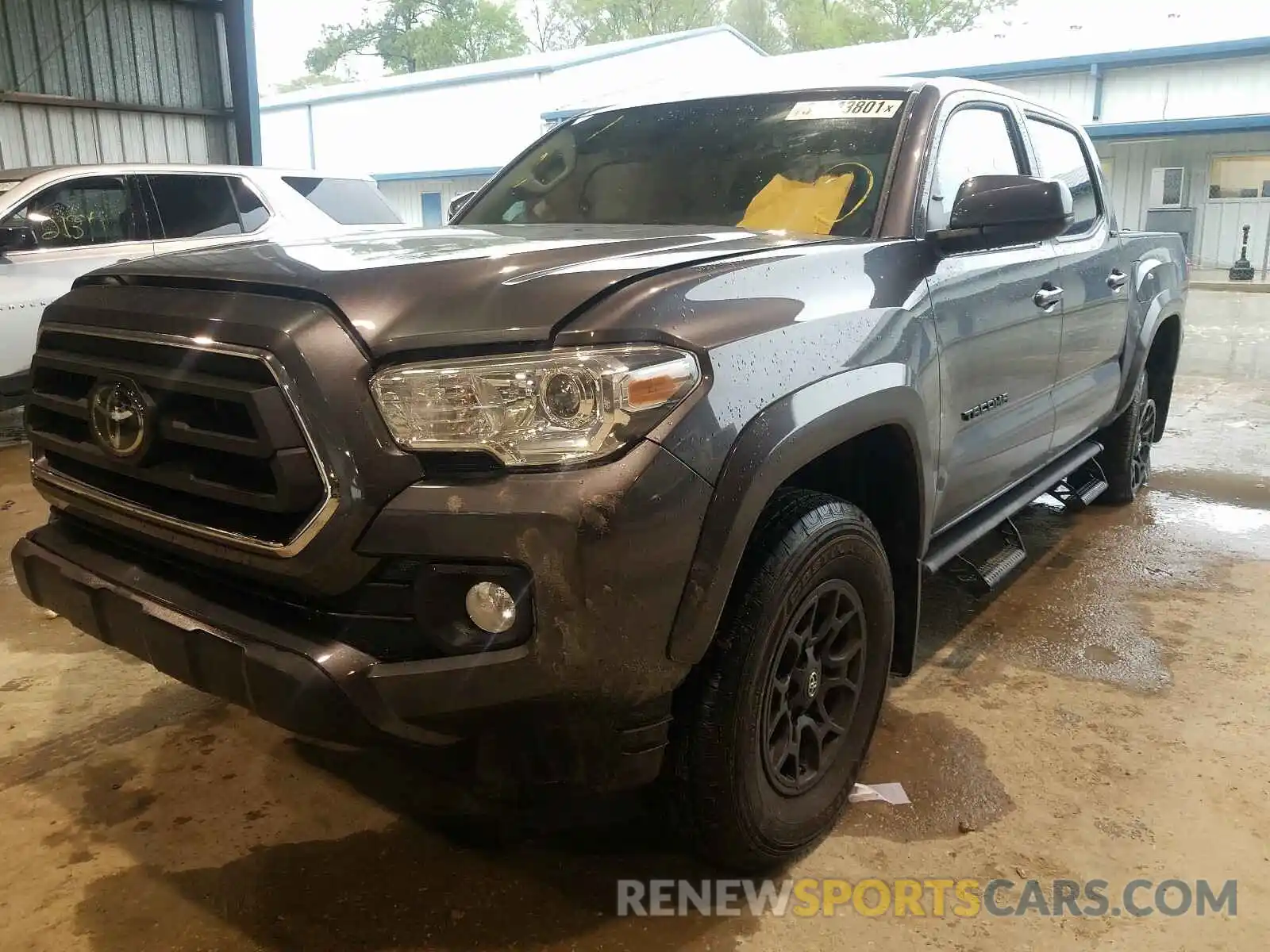 2 Photograph of a damaged car 5TFAZ5CN8MX097458 TOYOTA TACOMA 2021