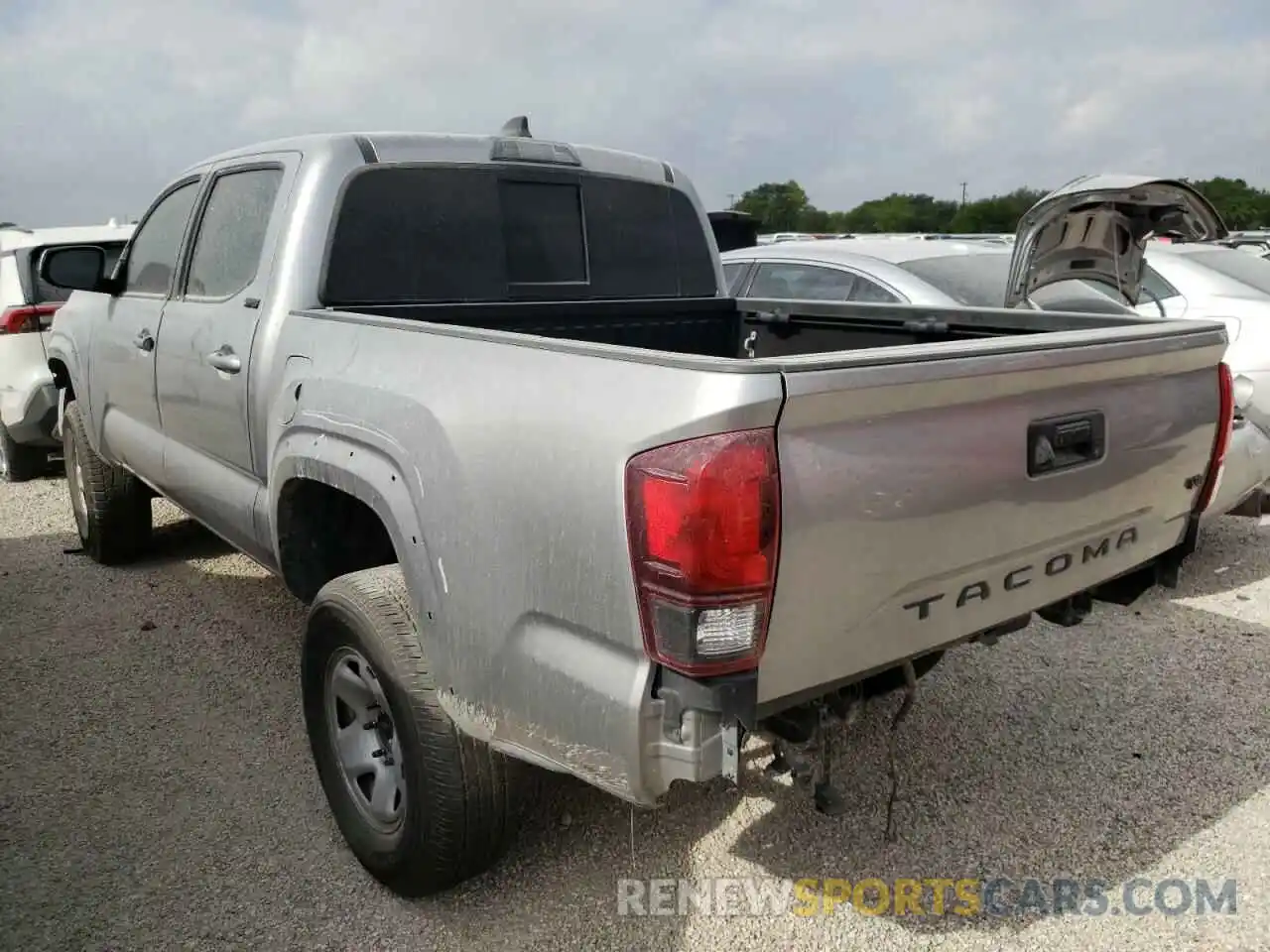 3 Photograph of a damaged car 5TFAZ5CN8MX105557 TOYOTA TACOMA 2021