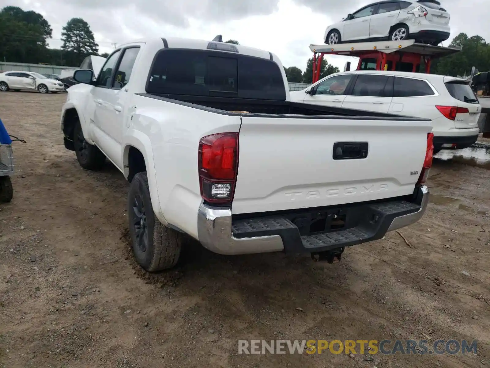 3 Фотография поврежденного автомобиля 5TFAZ5CN8MX106031 TOYOTA TACOMA 2021