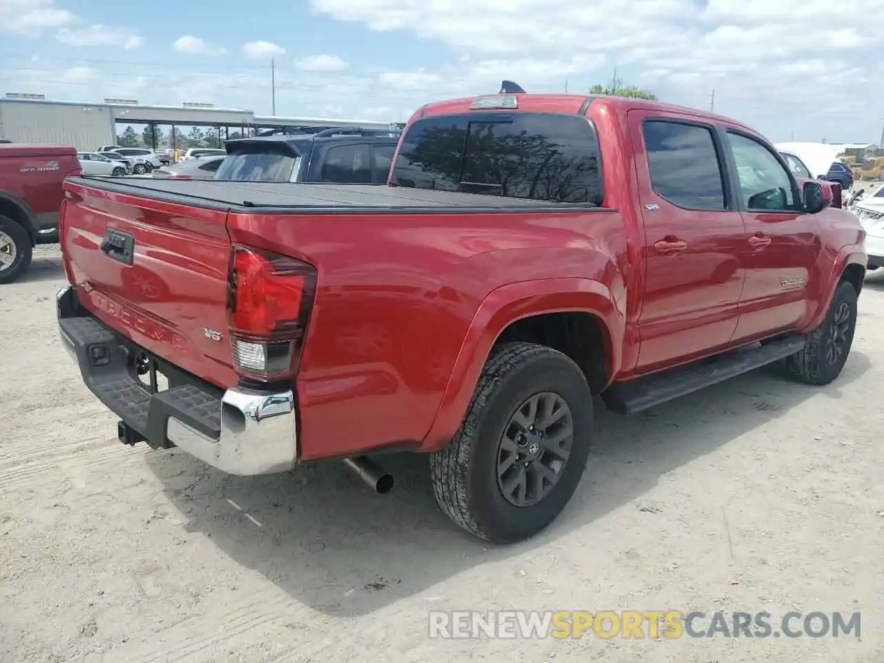 3 Photograph of a damaged car 5TFAZ5CN8MX109026 TOYOTA TACOMA 2021