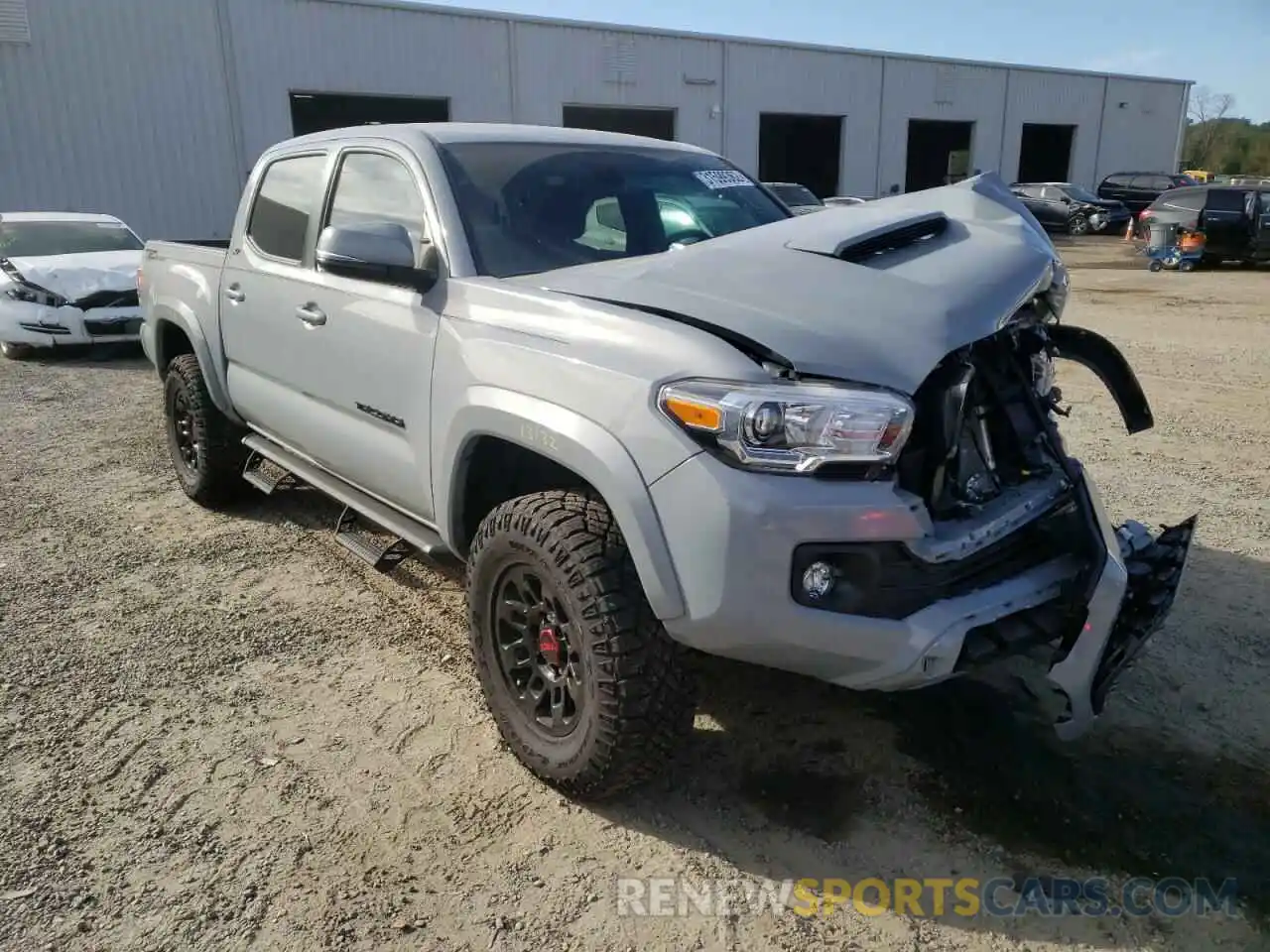 1 Photograph of a damaged car 5TFAZ5CN8MX114114 TOYOTA TACOMA 2021