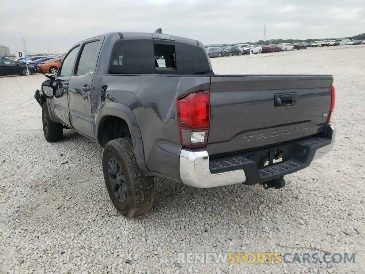 3 Photograph of a damaged car 5TFAZ5CN8MX115862 TOYOTA TACOMA 2021