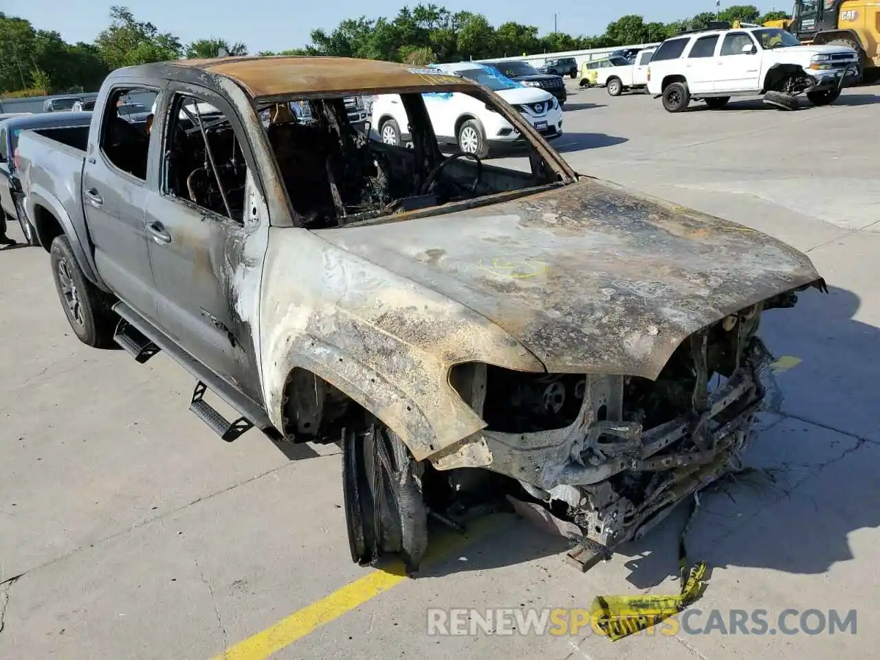 1 Photograph of a damaged car 5TFAZ5CN8MX116901 TOYOTA TACOMA 2021