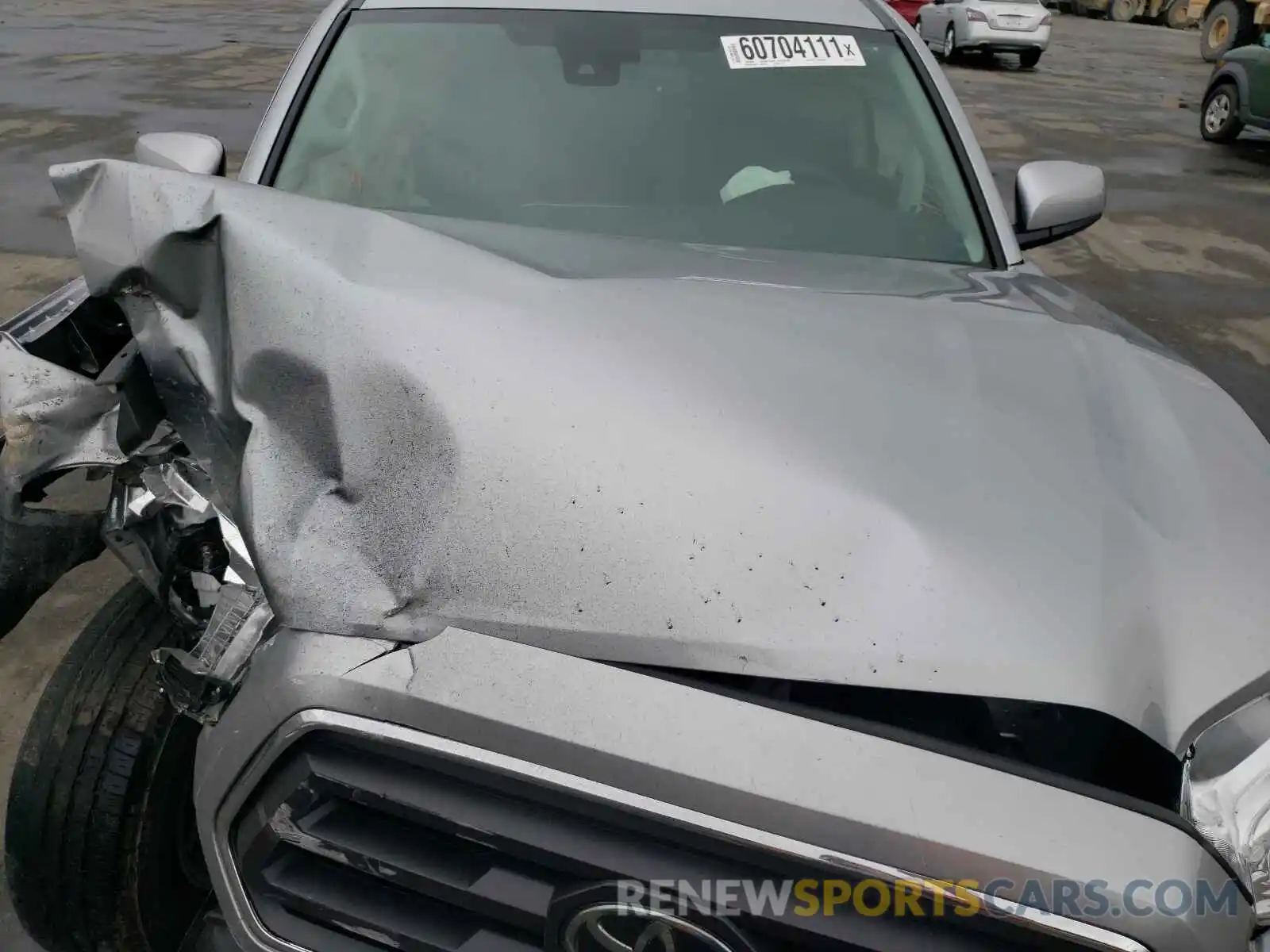 7 Photograph of a damaged car 5TFAZ5CN8MX116977 TOYOTA TACOMA 2021