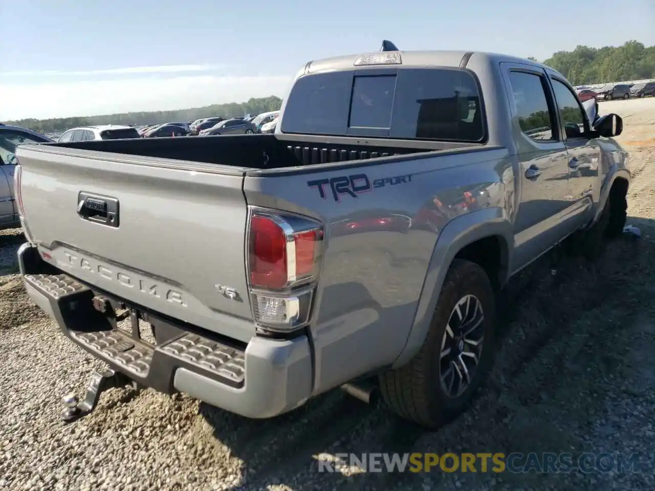 4 Photograph of a damaged car 5TFAZ5CN8MX118356 TOYOTA TACOMA 2021