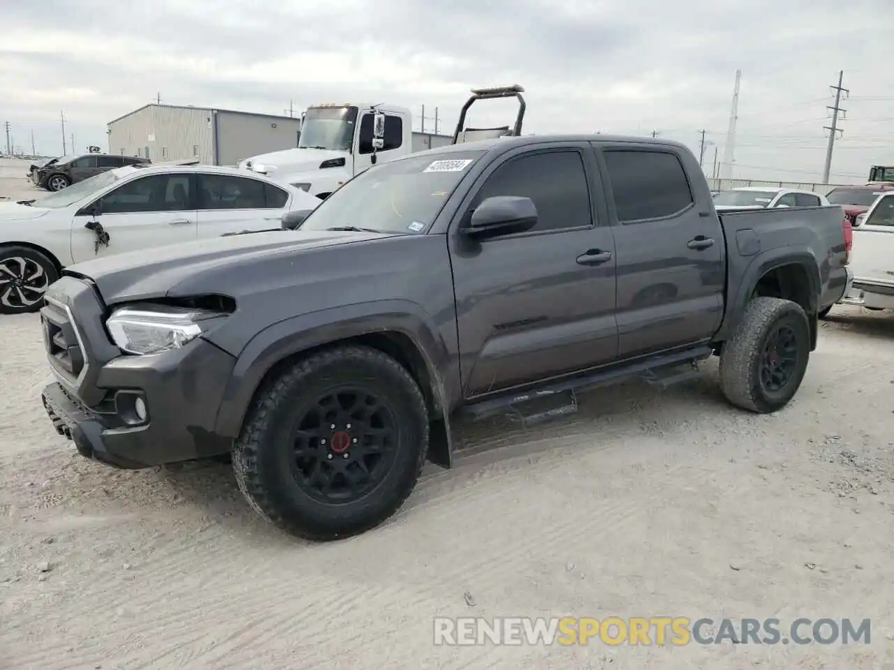 1 Photograph of a damaged car 5TFAZ5CN9MX097811 TOYOTA TACOMA 2021