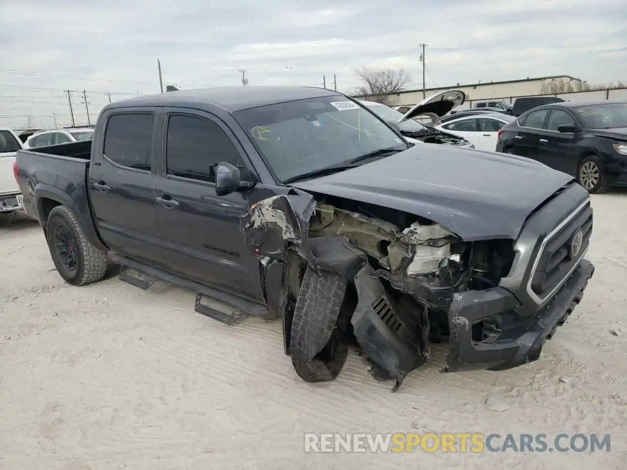 4 Photograph of a damaged car 5TFAZ5CN9MX097811 TOYOTA TACOMA 2021