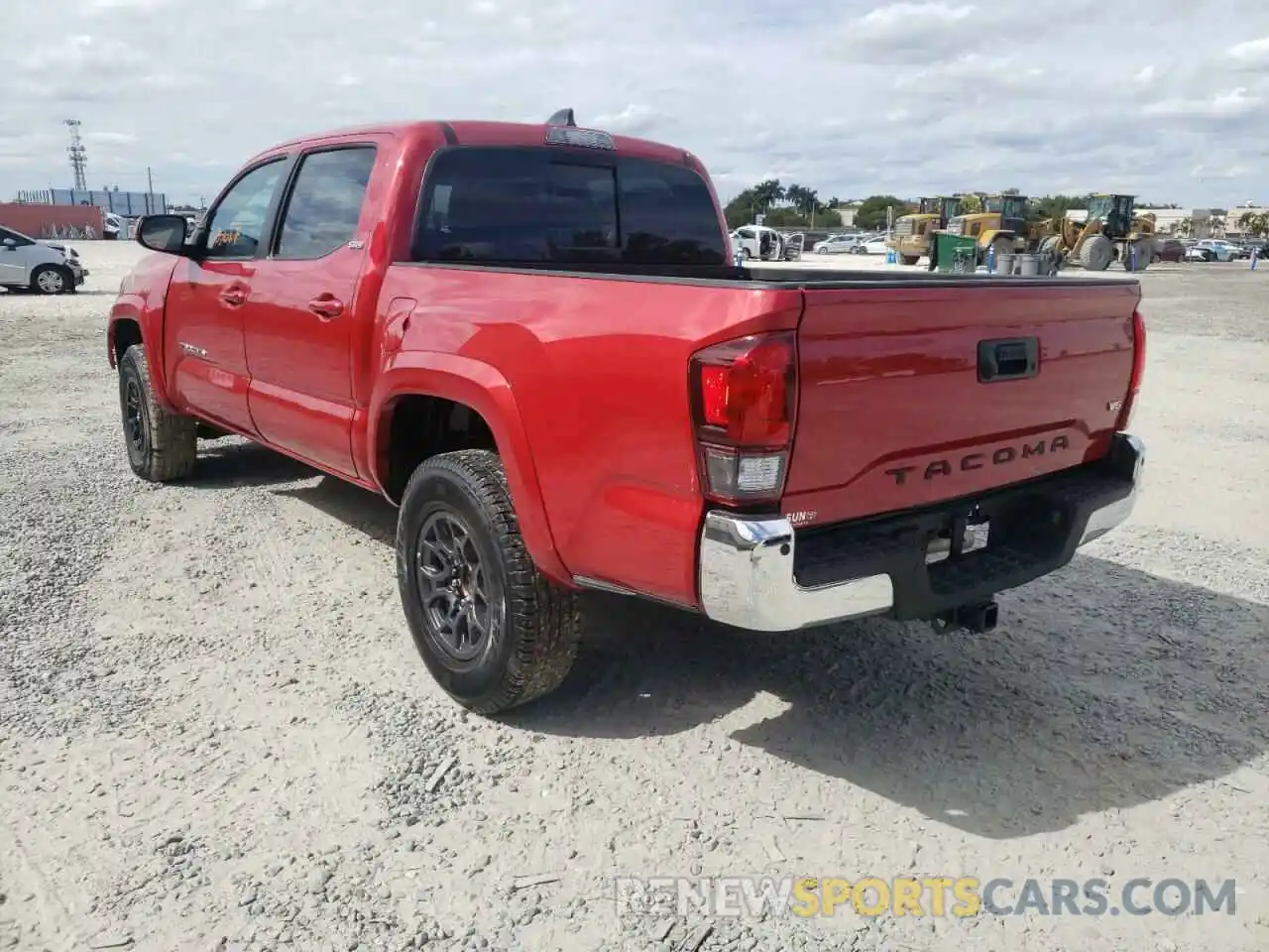 3 Photograph of a damaged car 5TFAZ5CN9MX105146 TOYOTA TACOMA 2021