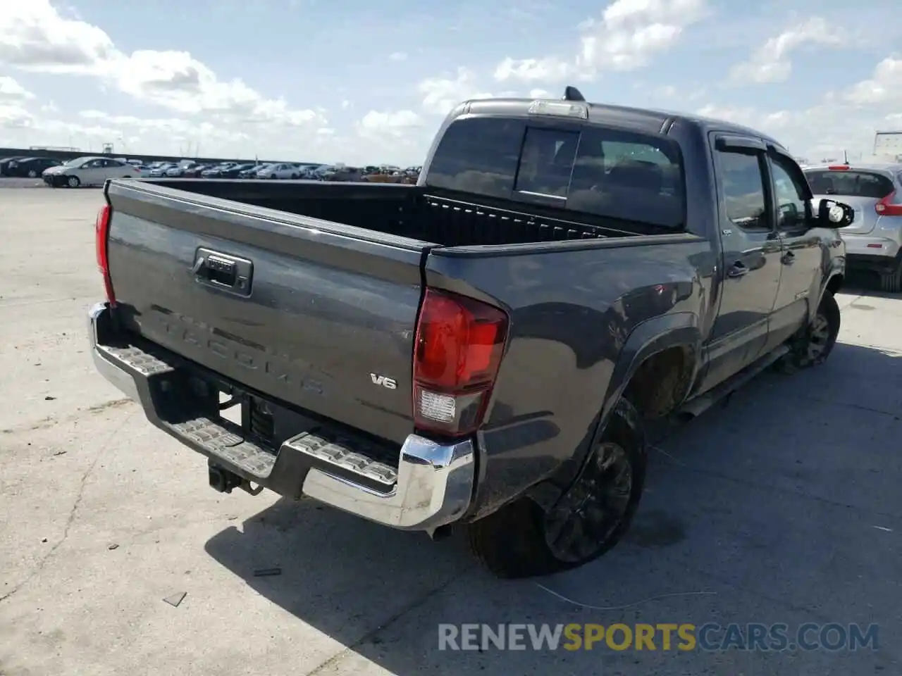 4 Фотография поврежденного автомобиля 5TFAZ5CN9MX116390 TOYOTA TACOMA 2021