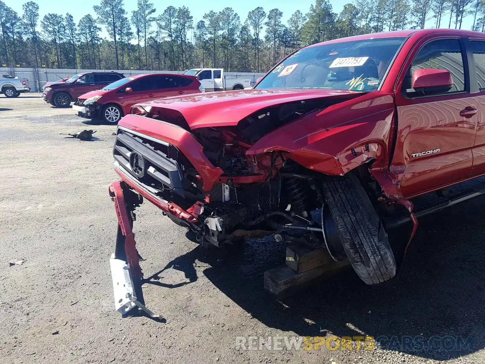 9 Photograph of a damaged car 5TFAZ5CNXMX096019 TOYOTA TACOMA 2021