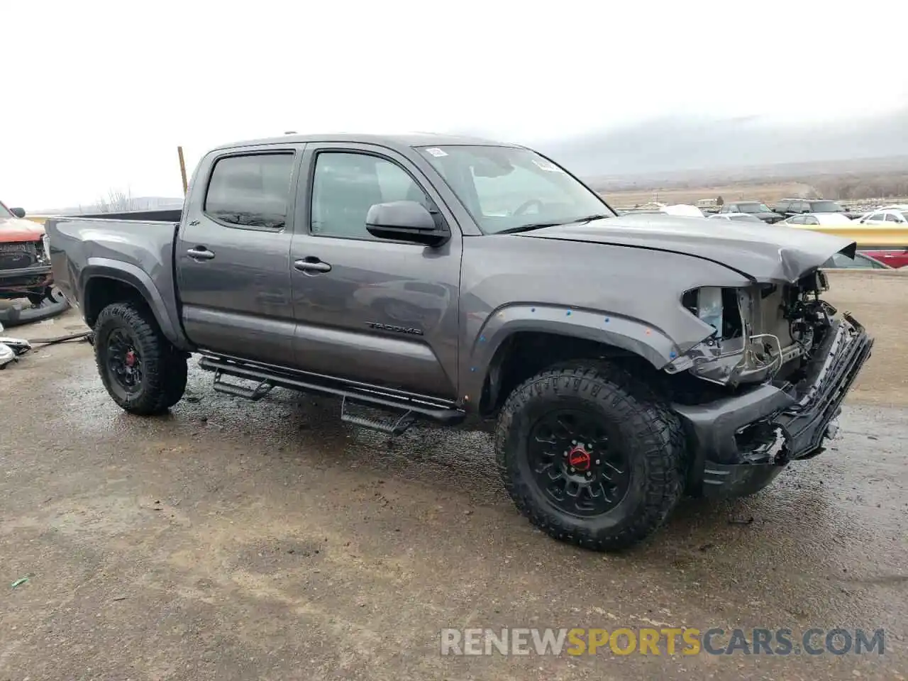 4 Фотография поврежденного автомобиля 5TFAZ5CNXMX098546 TOYOTA TACOMA 2021