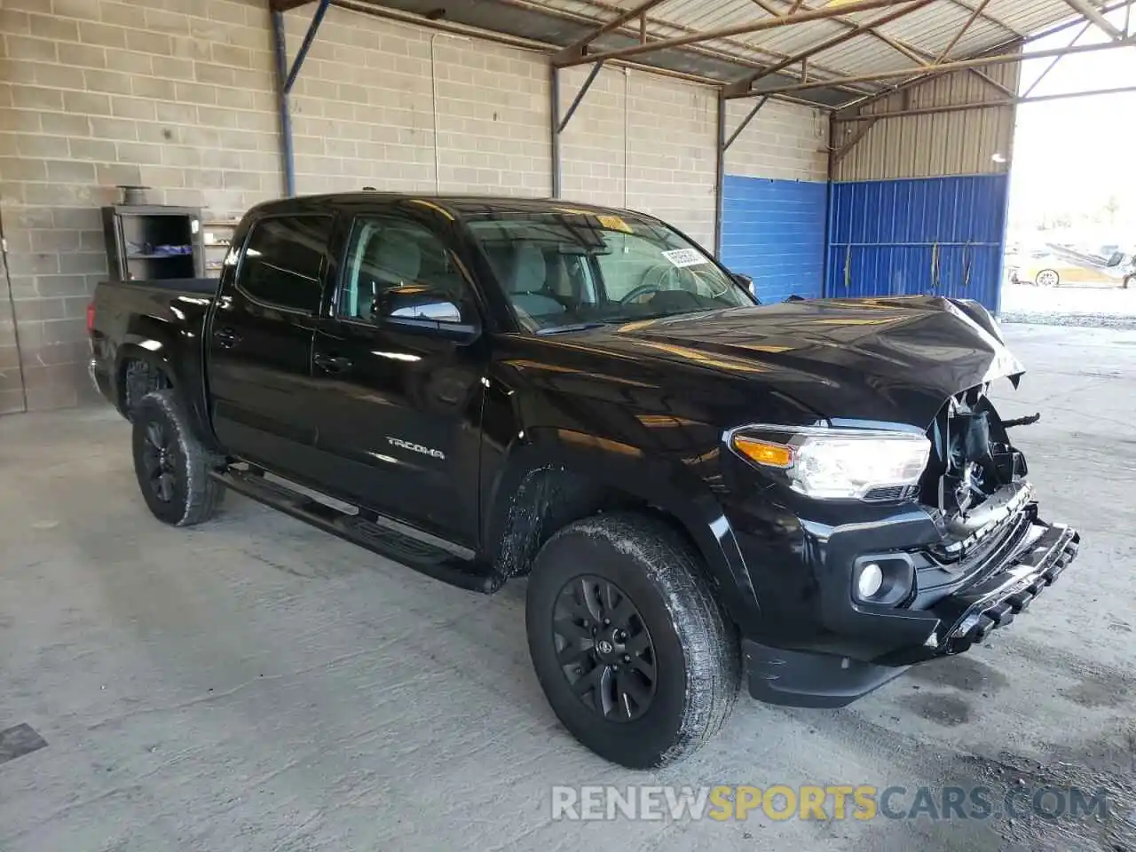 1 Photograph of a damaged car 5TFAZ5CNXMX099387 TOYOTA TACOMA 2021