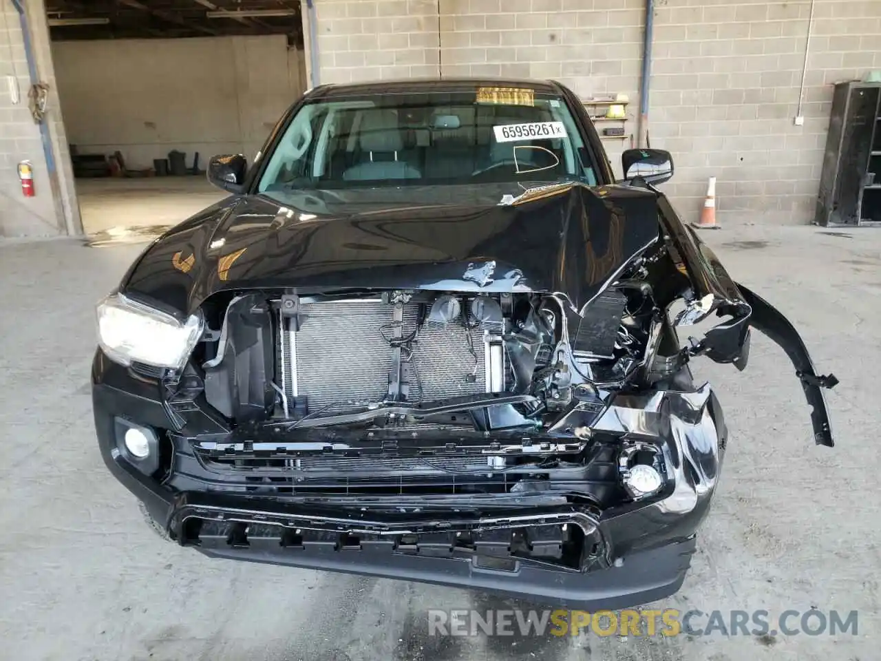 9 Photograph of a damaged car 5TFAZ5CNXMX099387 TOYOTA TACOMA 2021