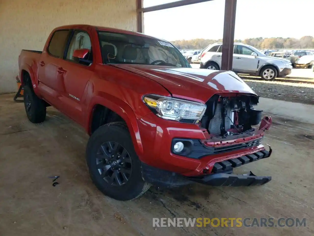 1 Photograph of a damaged car 5TFAZ5CNXMX102305 TOYOTA TACOMA 2021