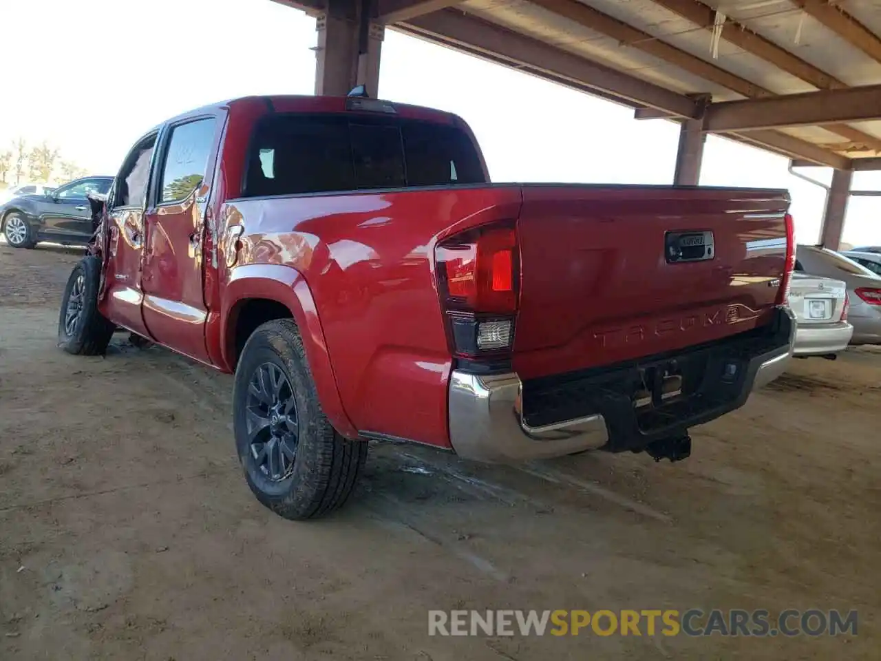 3 Photograph of a damaged car 5TFAZ5CNXMX102305 TOYOTA TACOMA 2021