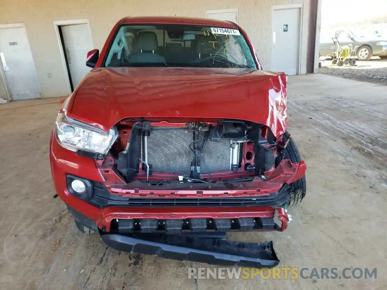 7 Photograph of a damaged car 5TFAZ5CNXMX102305 TOYOTA TACOMA 2021