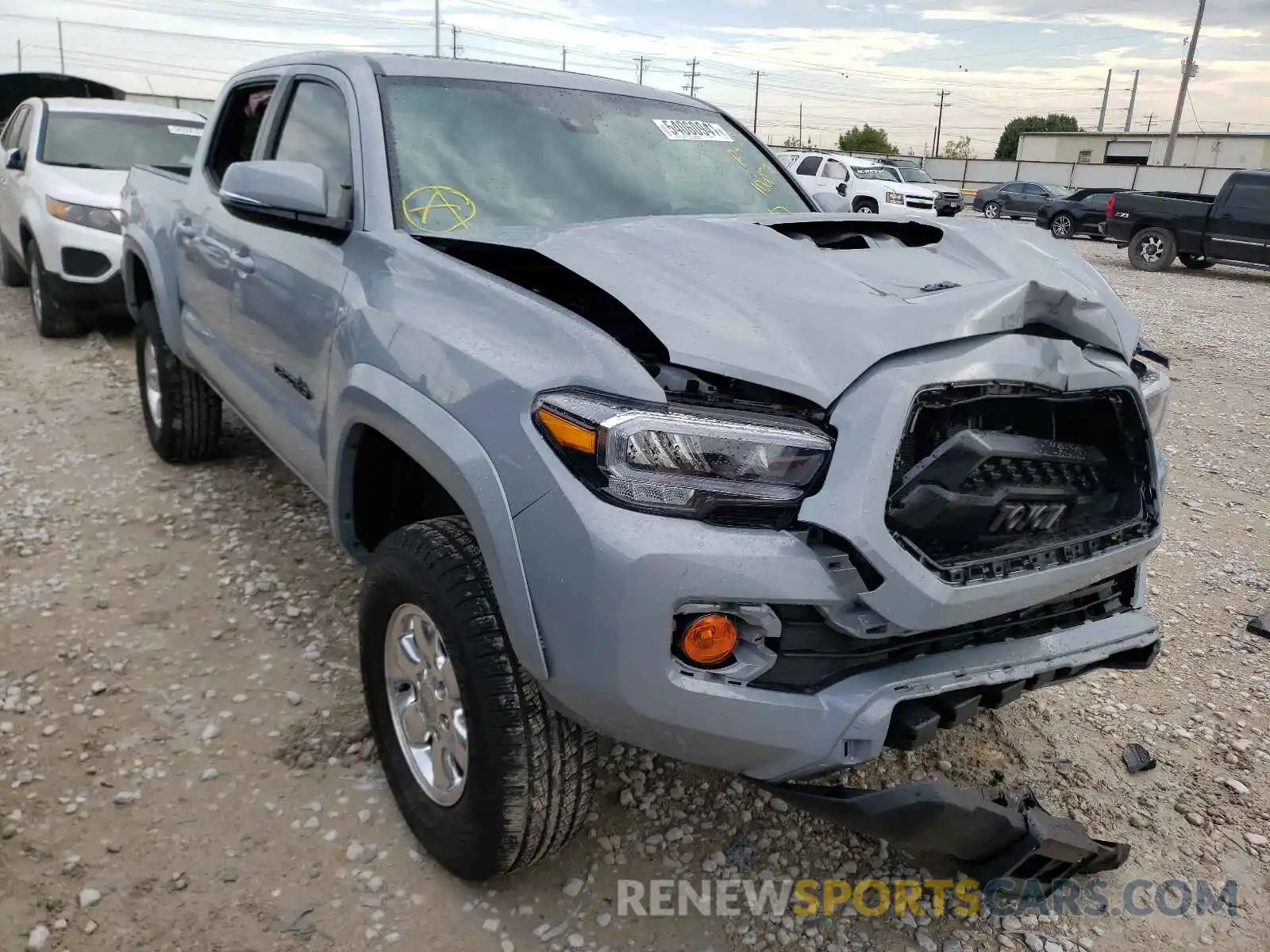 1 Photograph of a damaged car 5TFAZ5CNXMX106029 TOYOTA TACOMA 2021