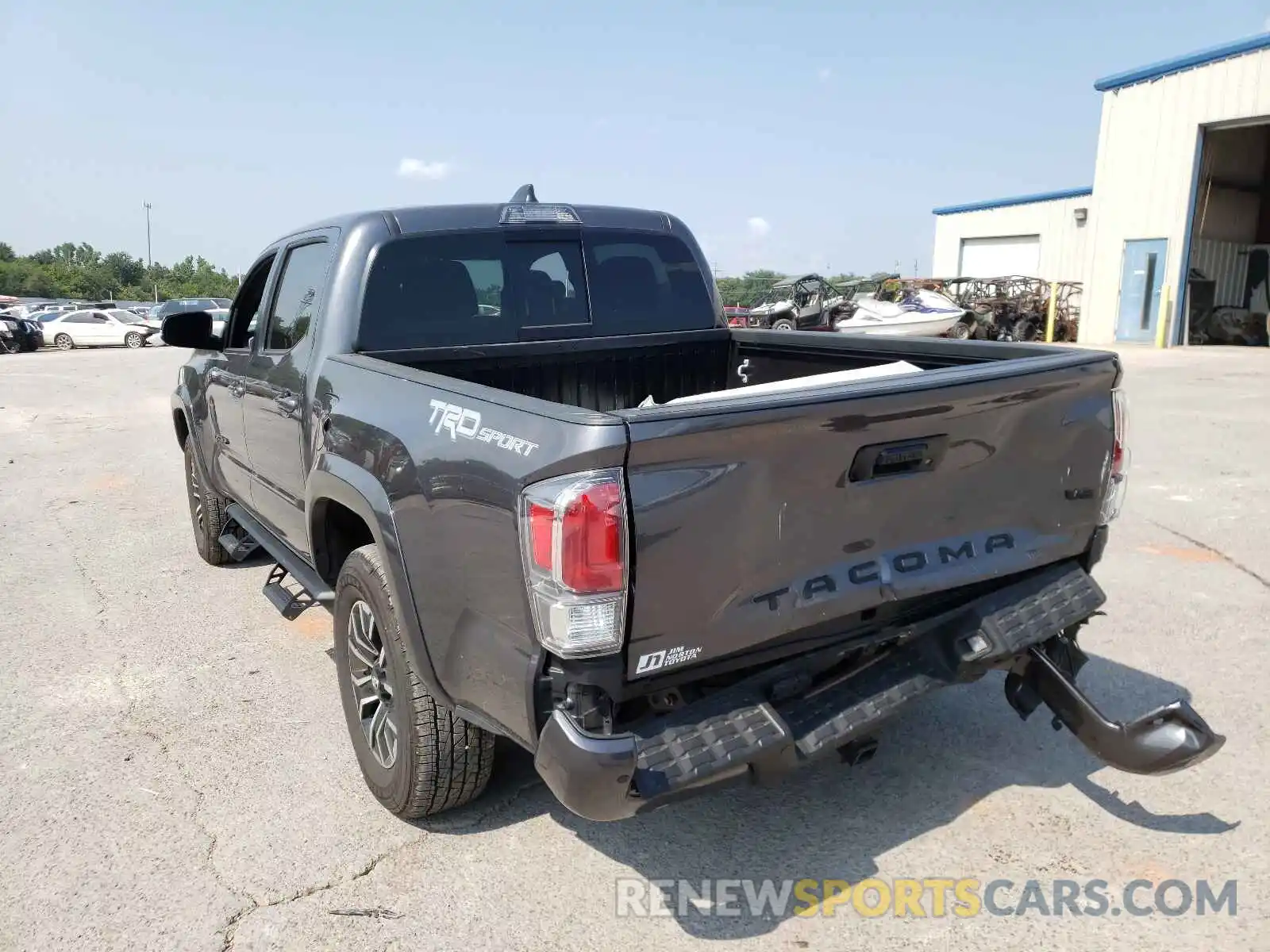 3 Photograph of a damaged car 5TFAZ5CNXMX107052 TOYOTA TACOMA 2021