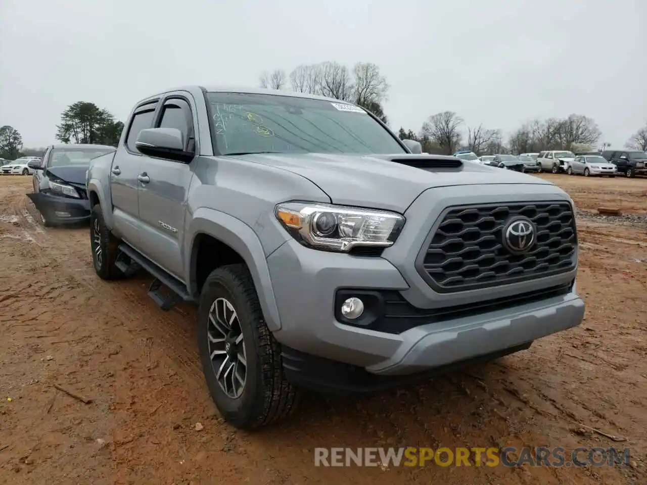 1 Photograph of a damaged car 5TFAZ5CNXMX109576 TOYOTA TACOMA 2021